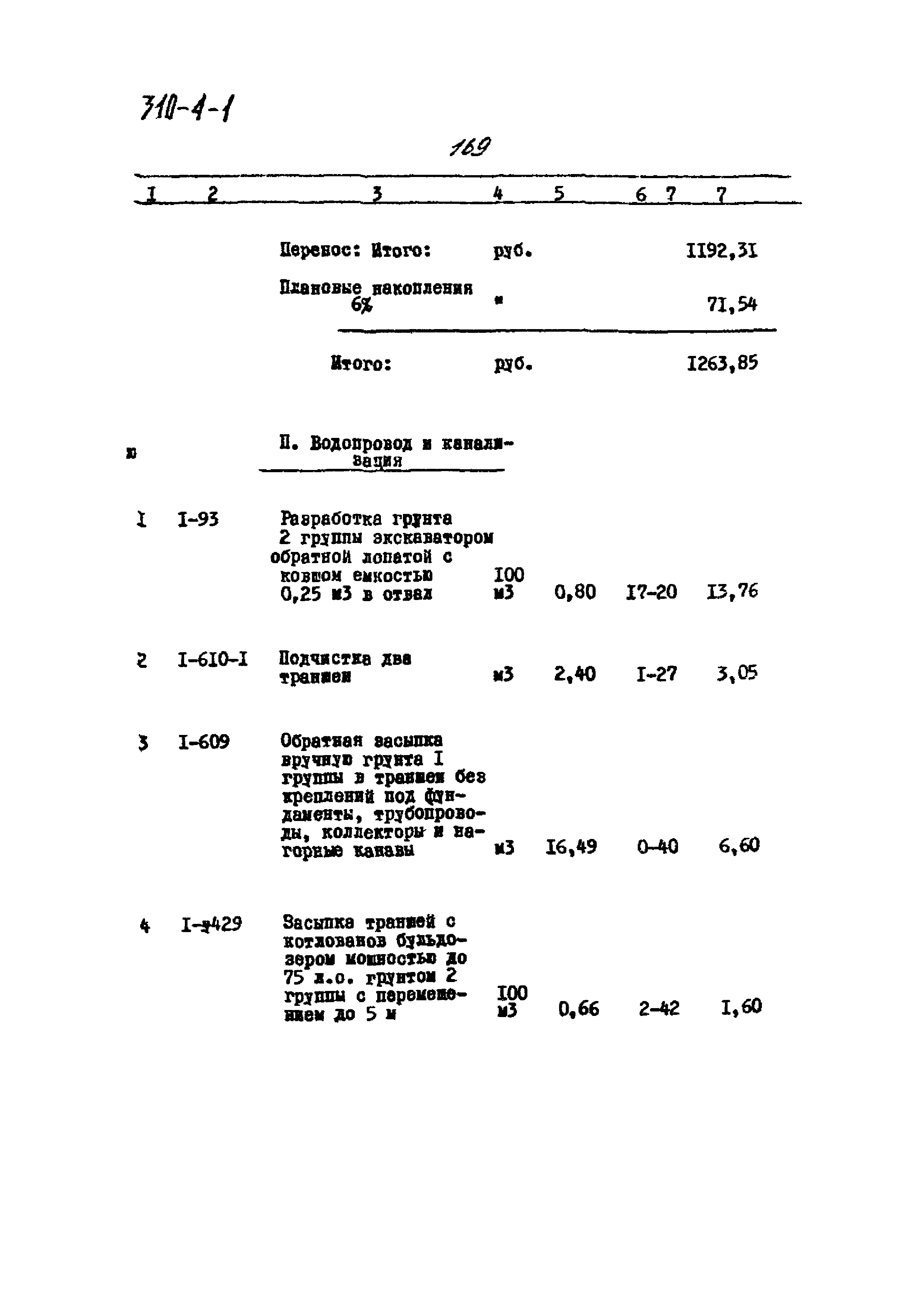 Типовой проект 310-4-1