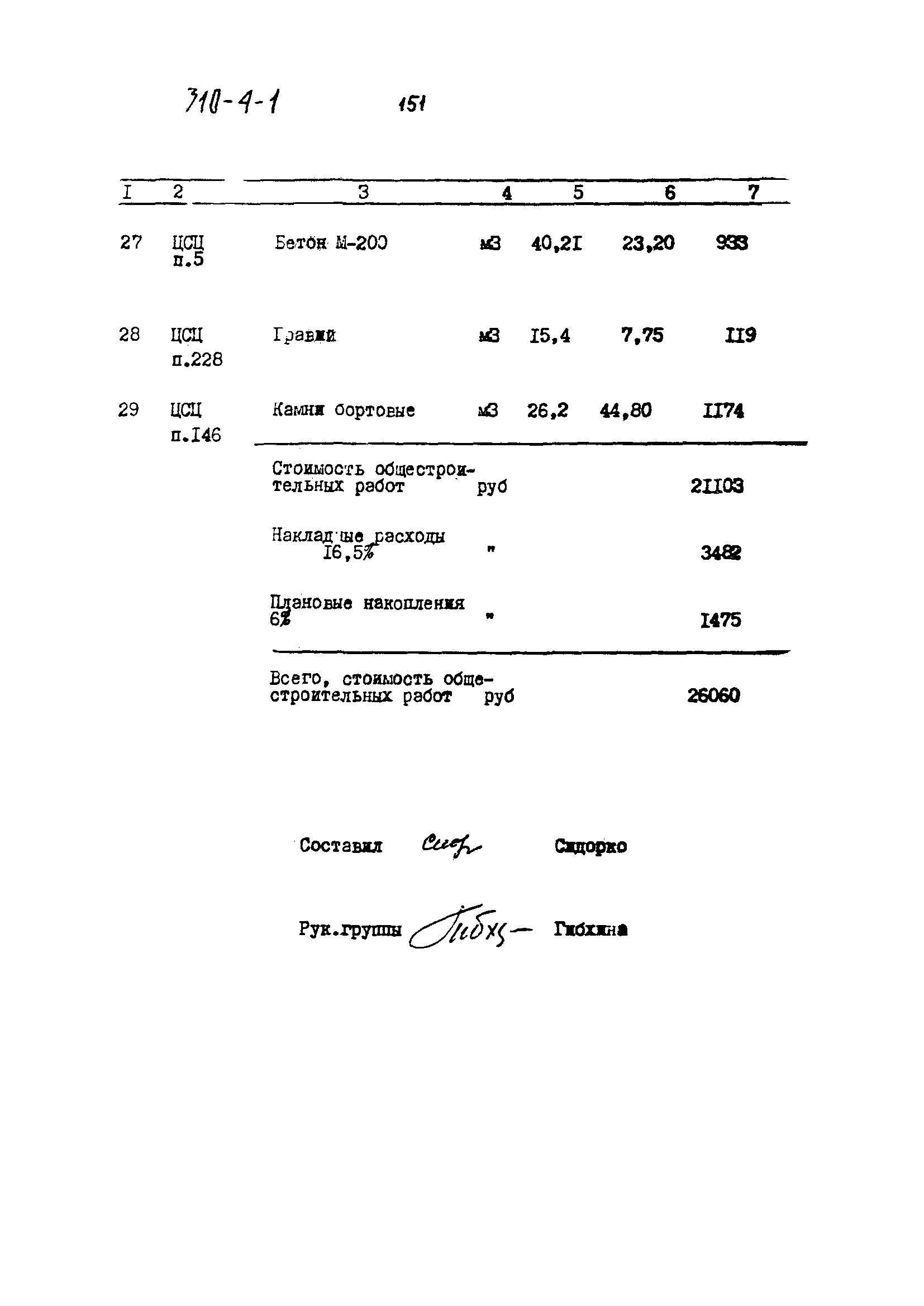 Типовой проект 310-4-1