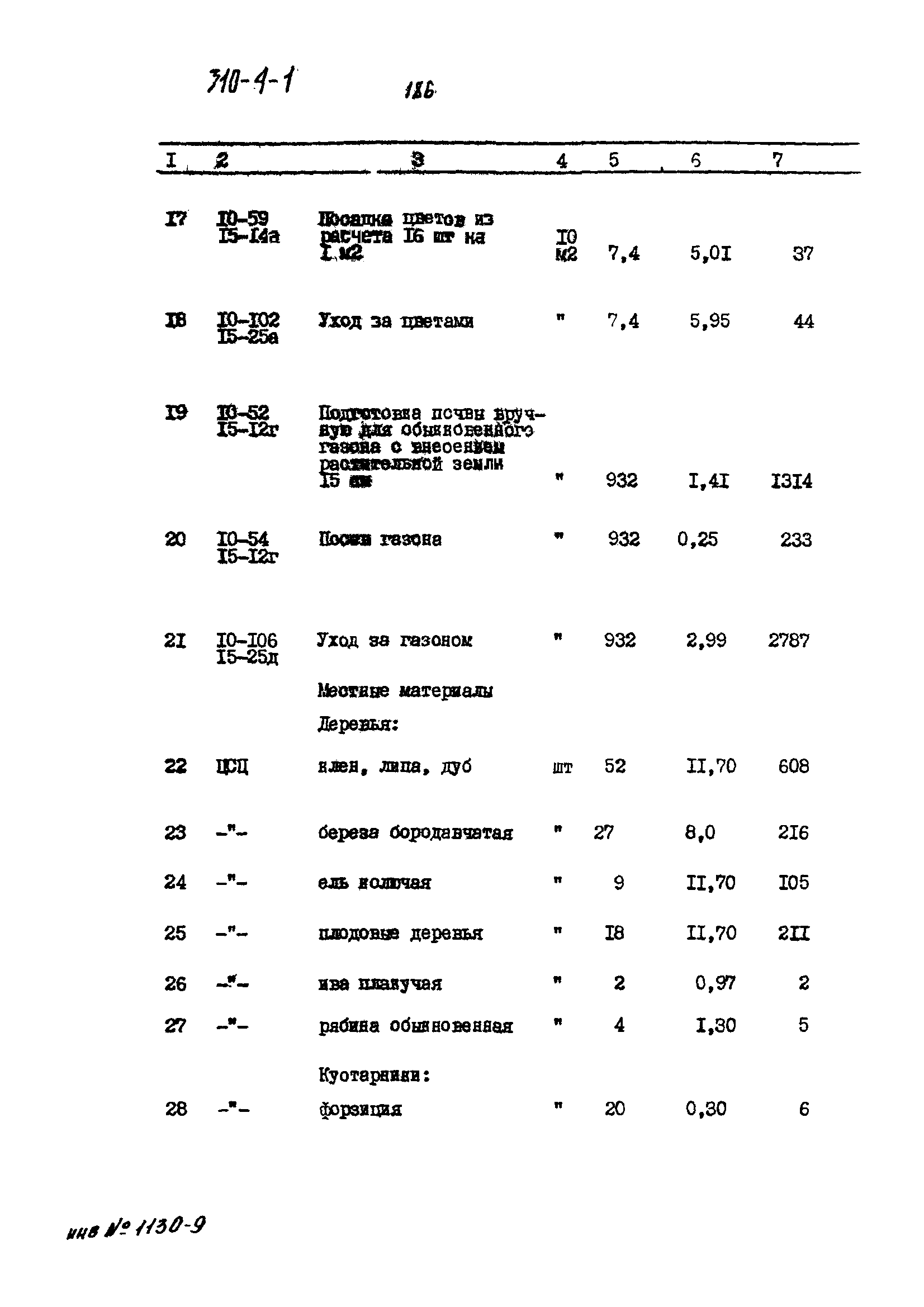 Типовой проект 310-4-1