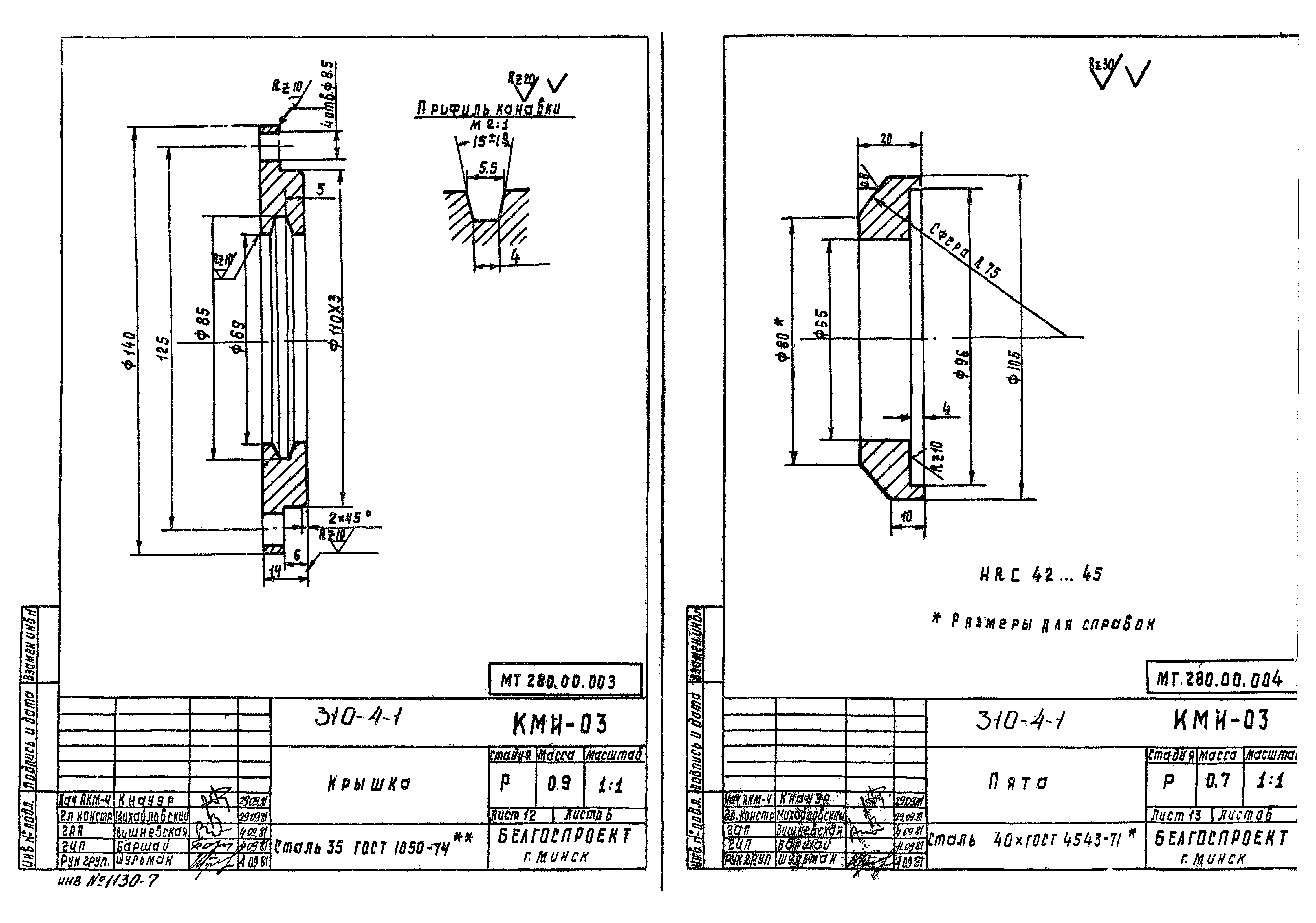 Типовой проект 310-4-1