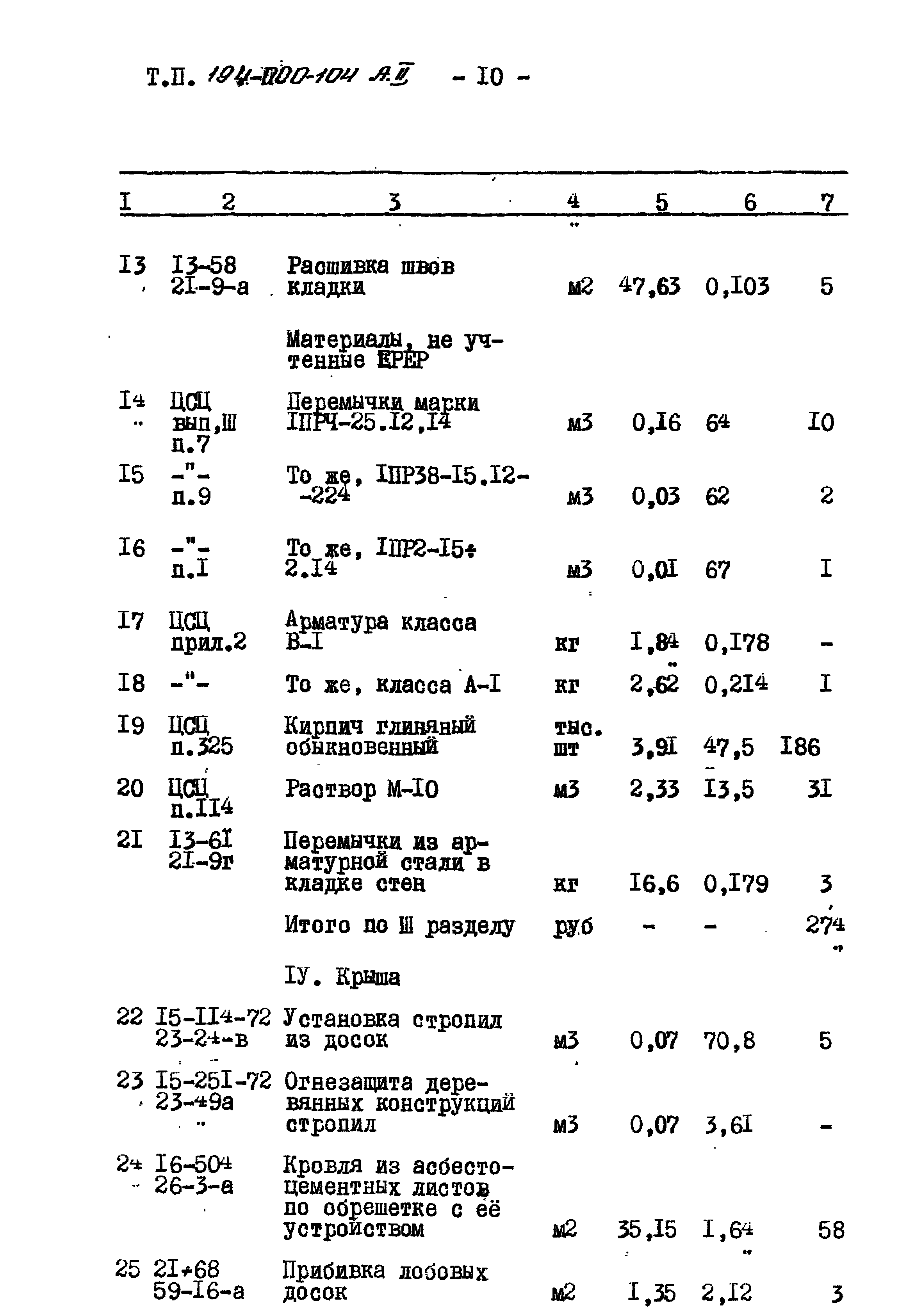 Типовой проект 194-000-104