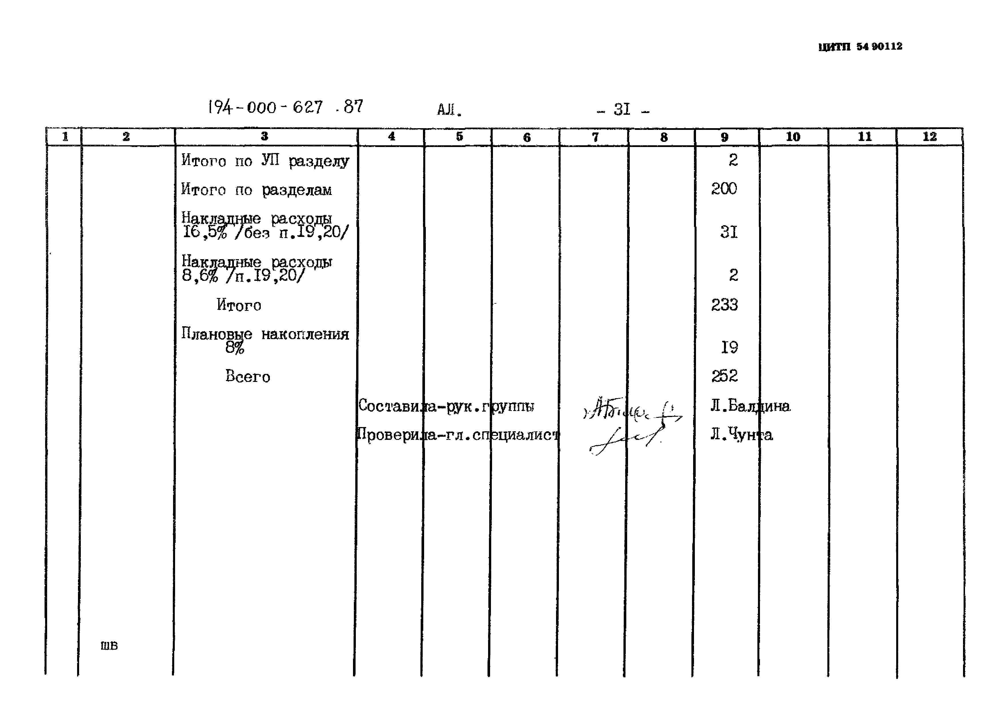 Типовой проект 194-000-627.87