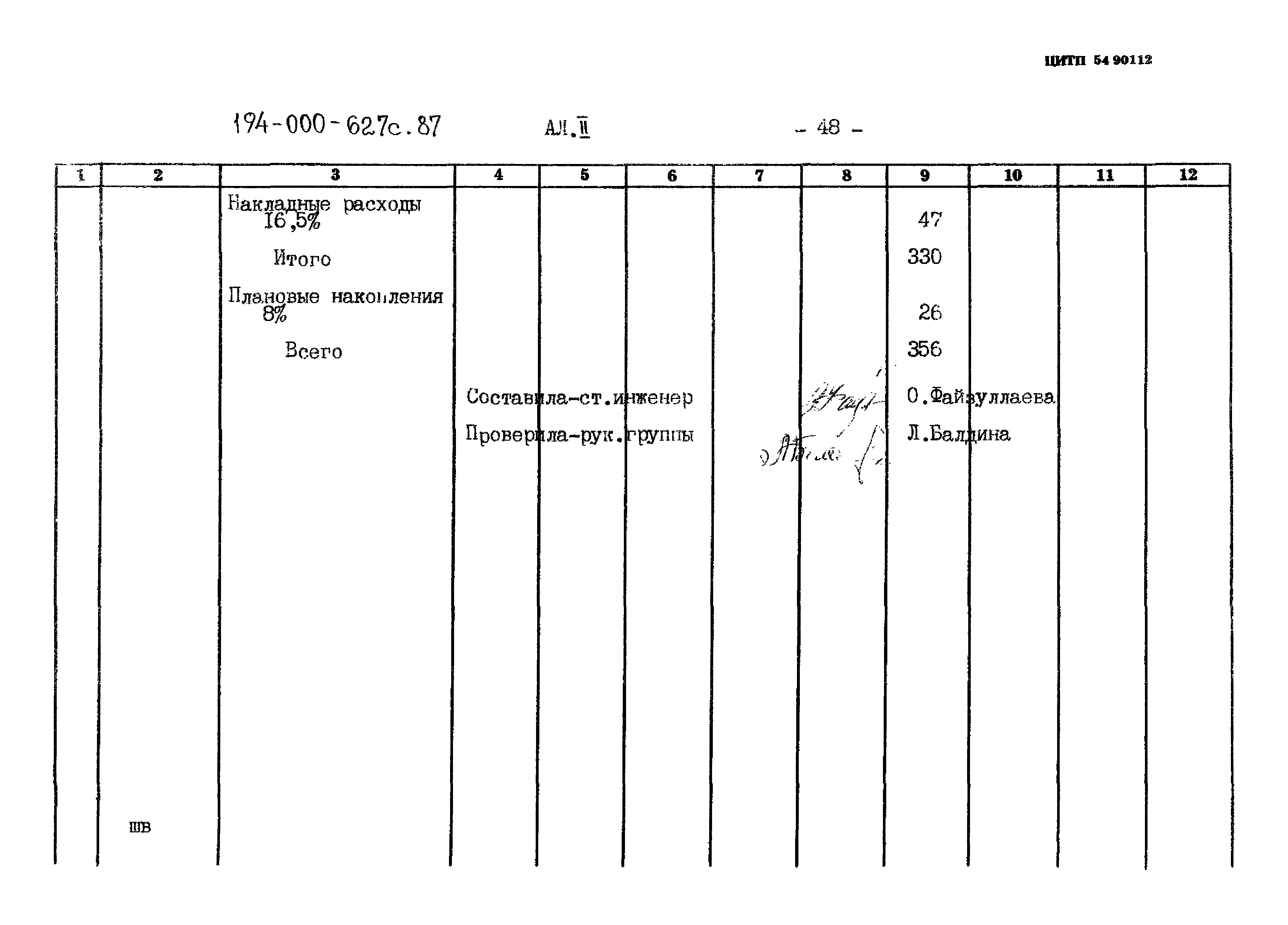 Типовой проект 194-000-627.87