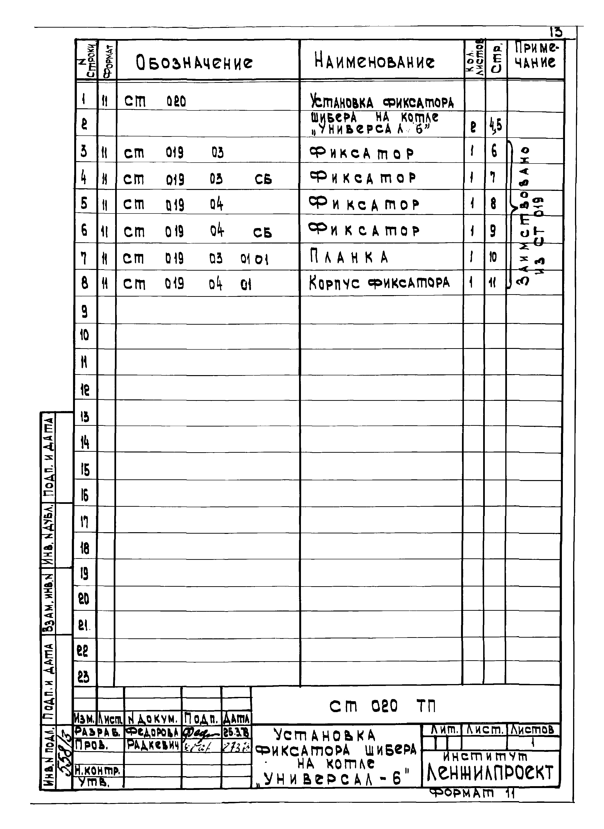 СТ 020