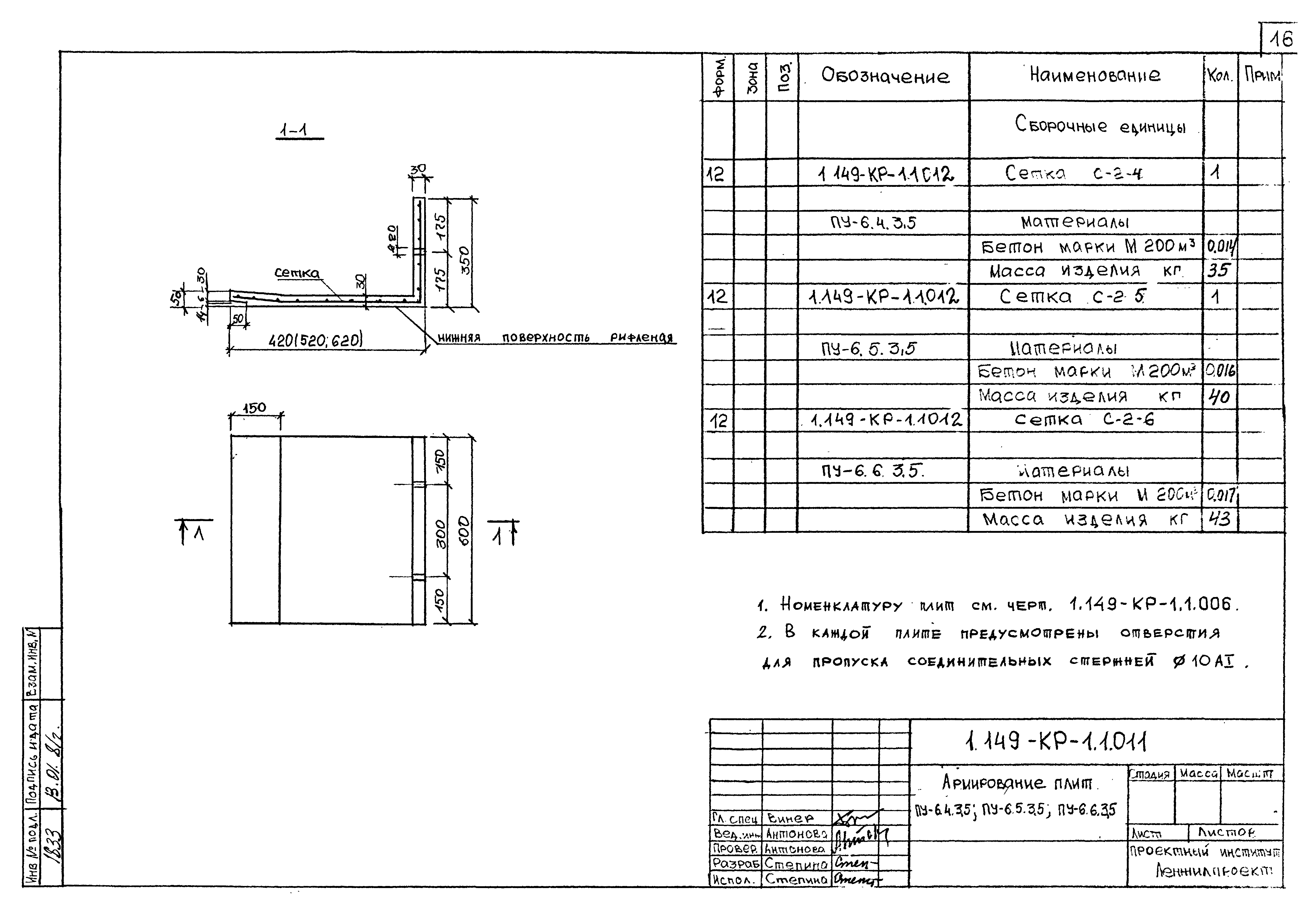 Серия 1.149-КР-1