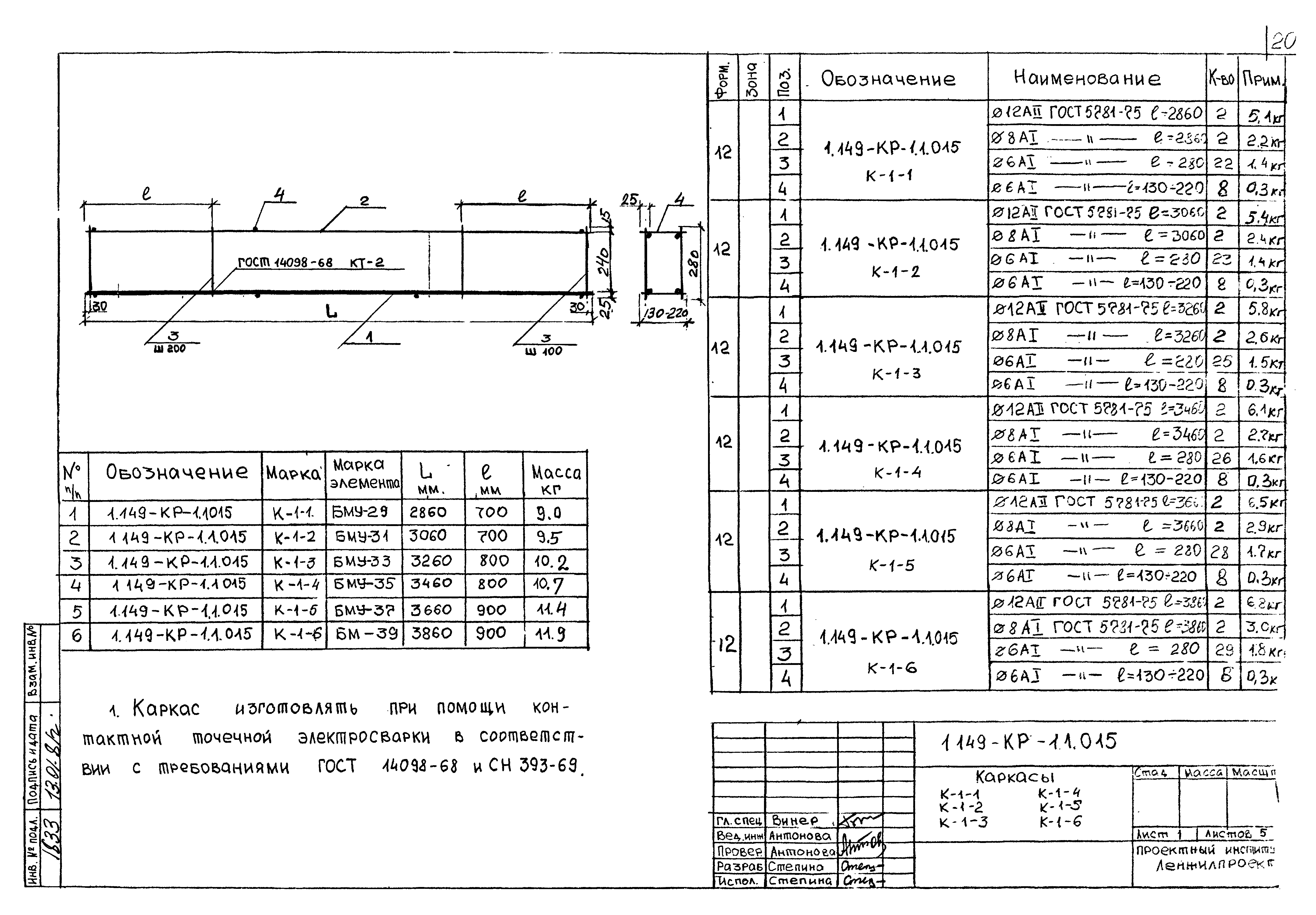 Серия 1.149-КР-1