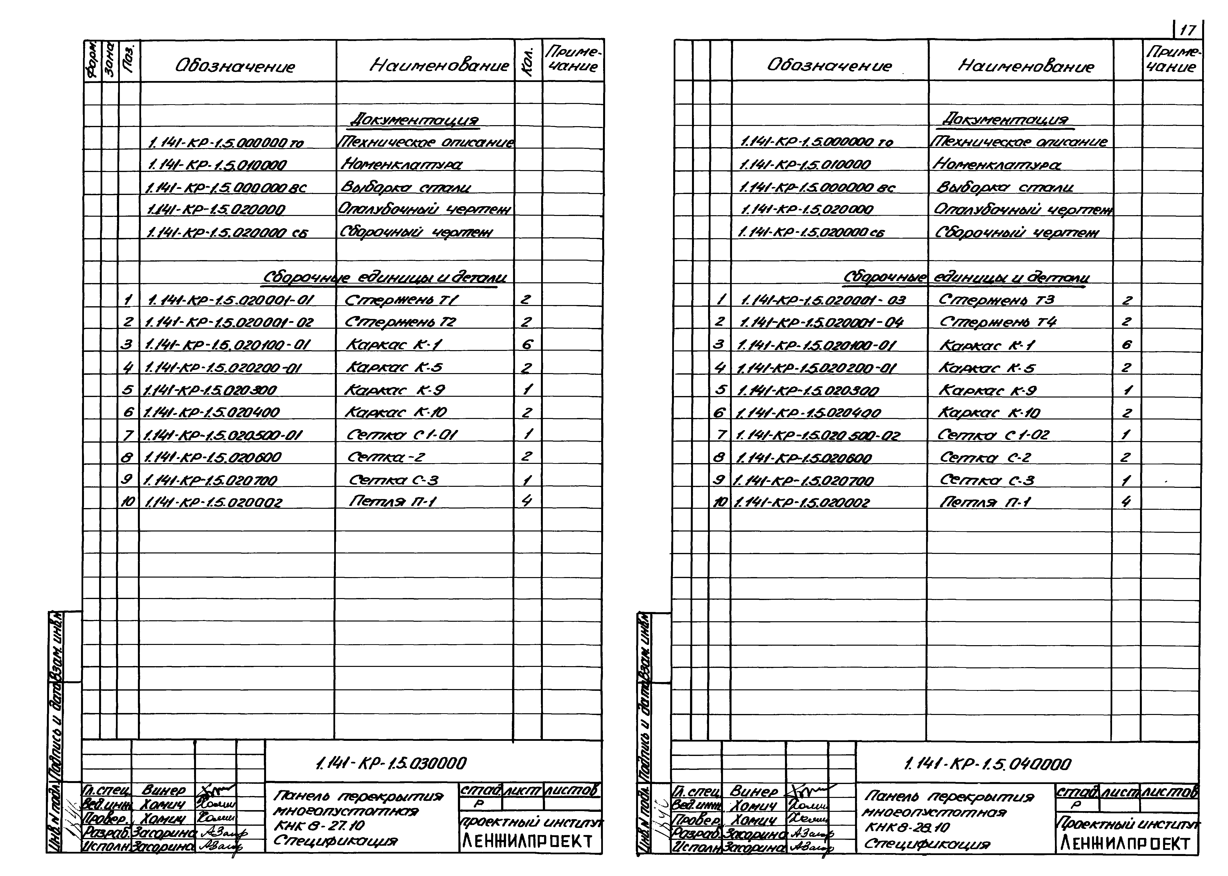 Серия 1.141-КР-1