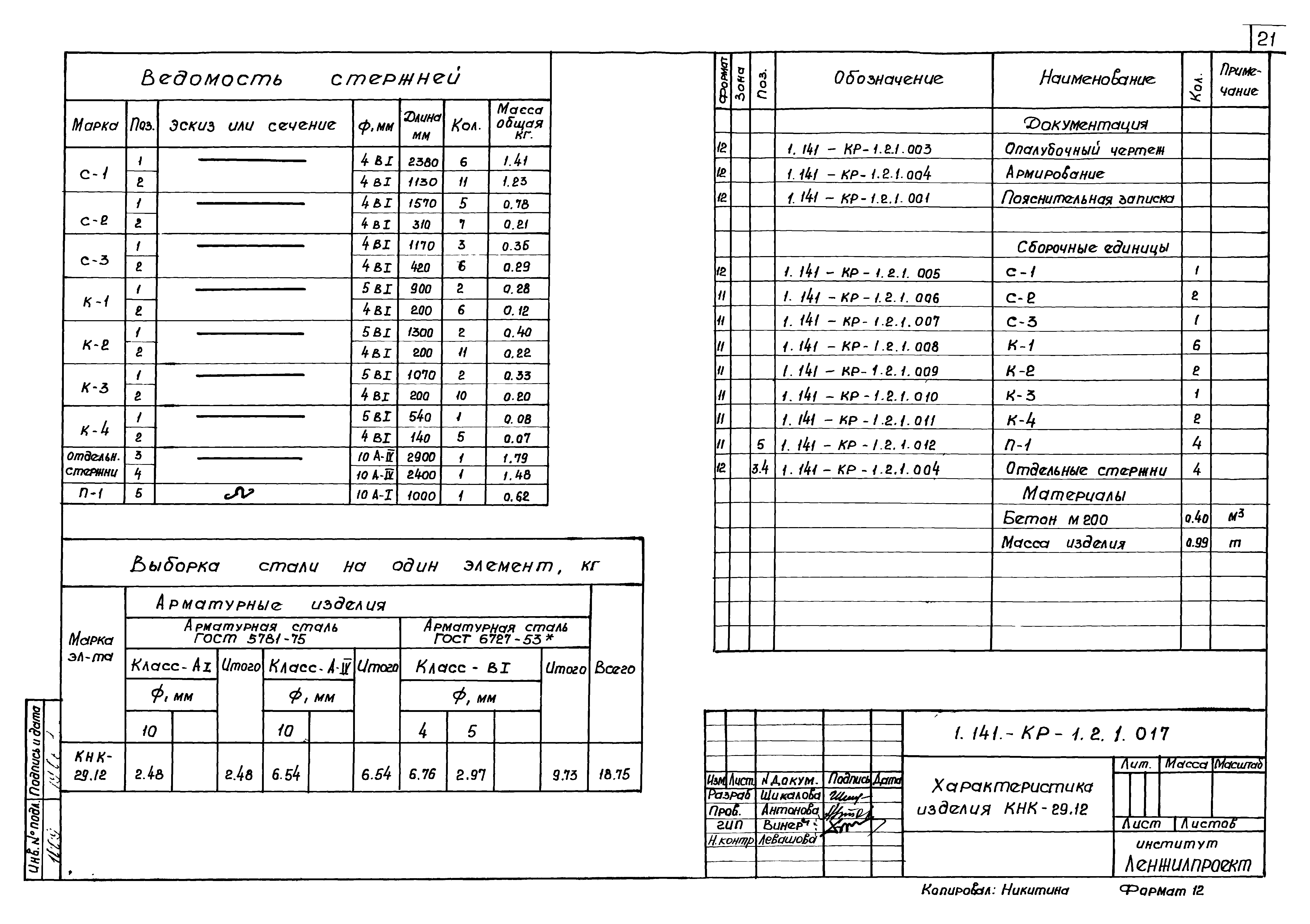 Серия 1.141-КР-1