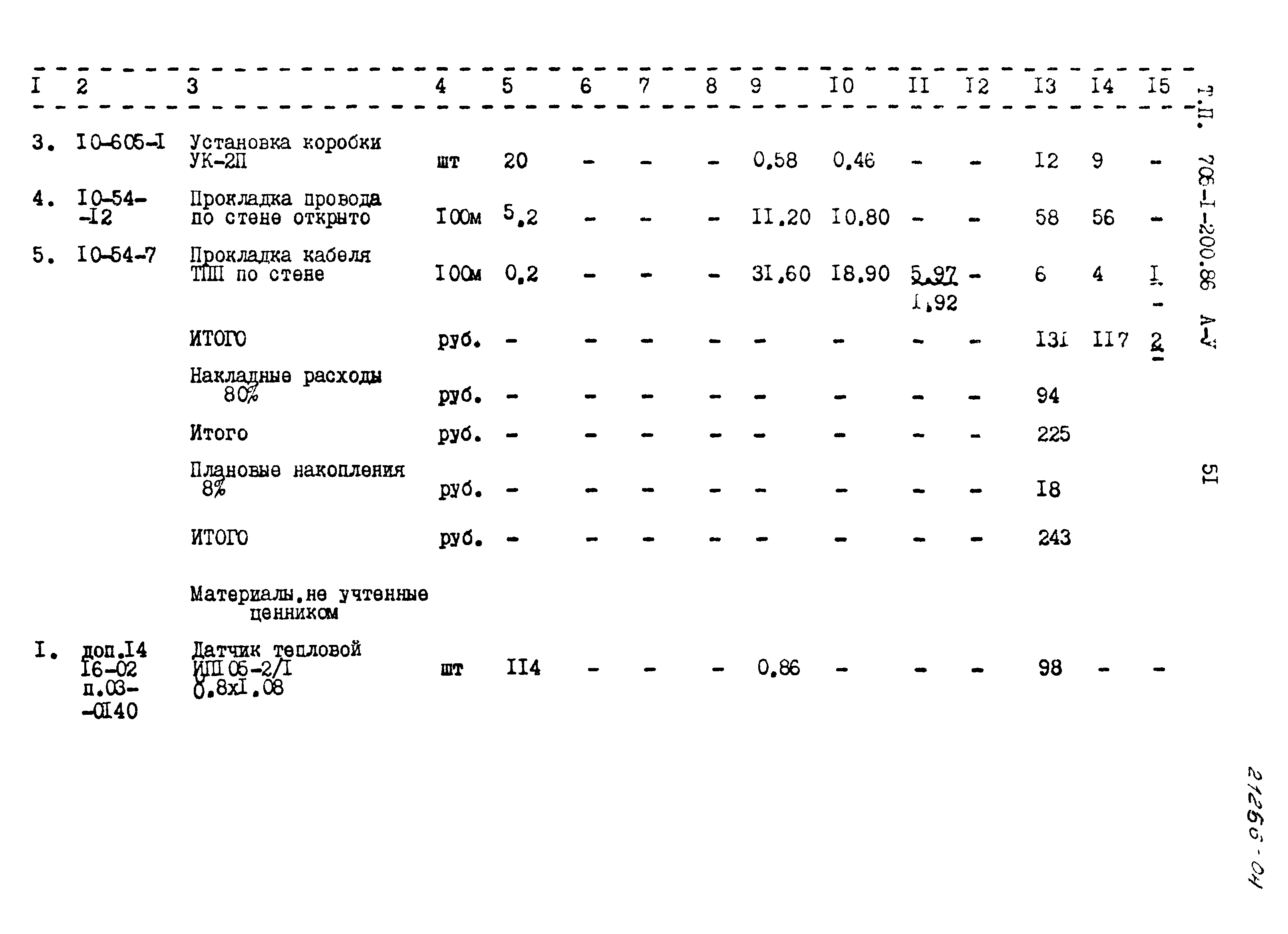 Типовой проект 705-1-200.86