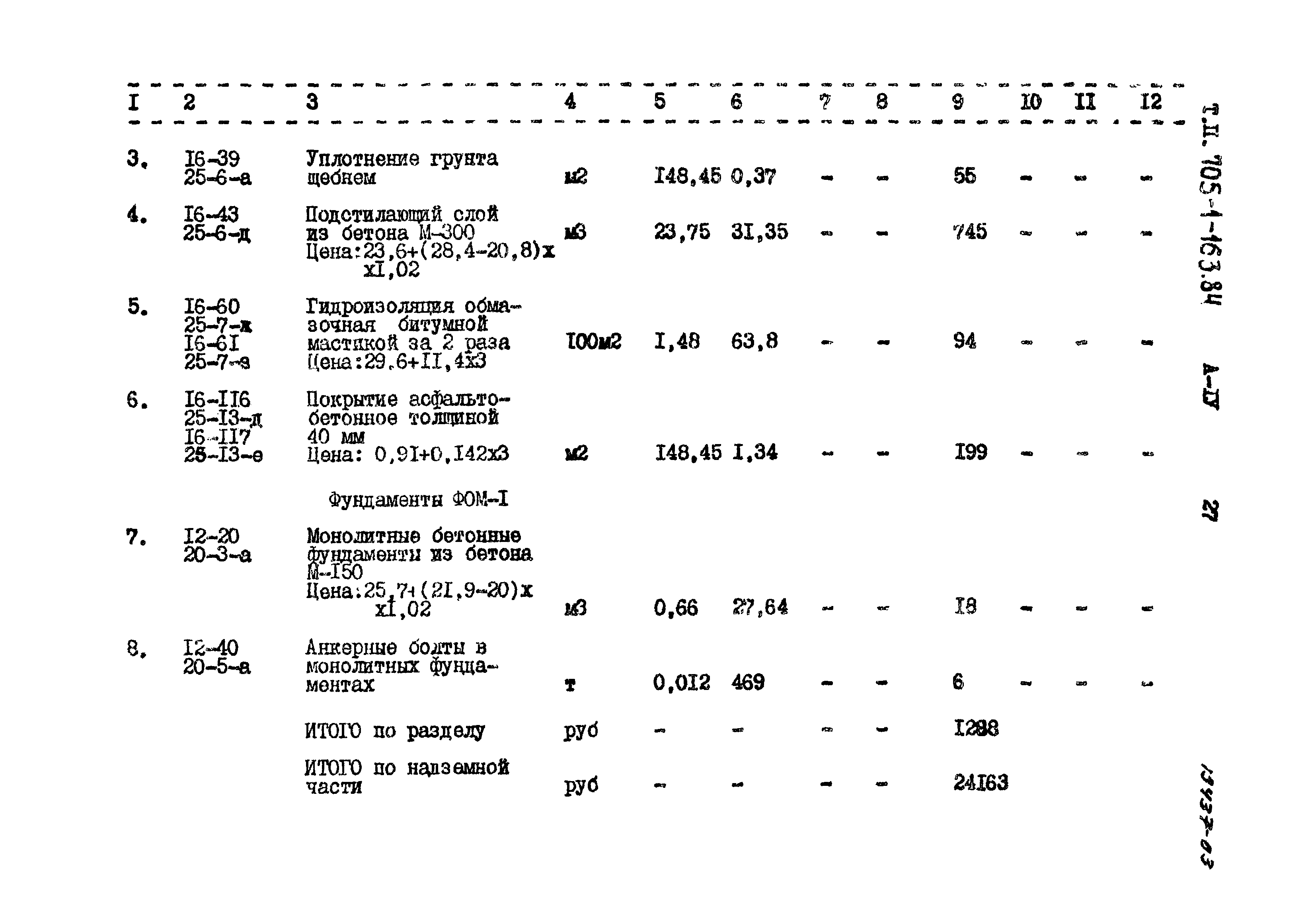 Типовой проект 705-1-163.84