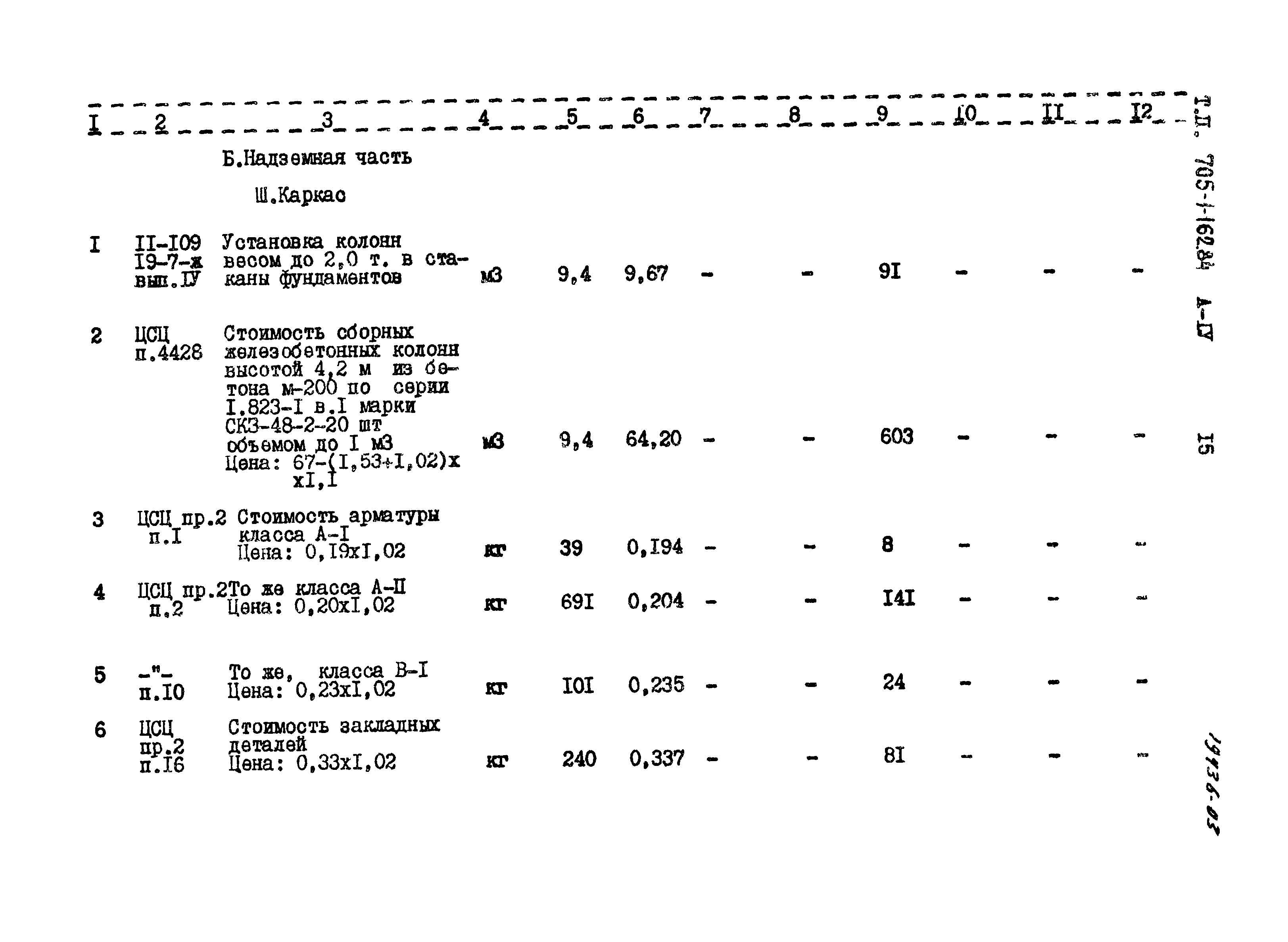 Типовой проект 705-1-162.84