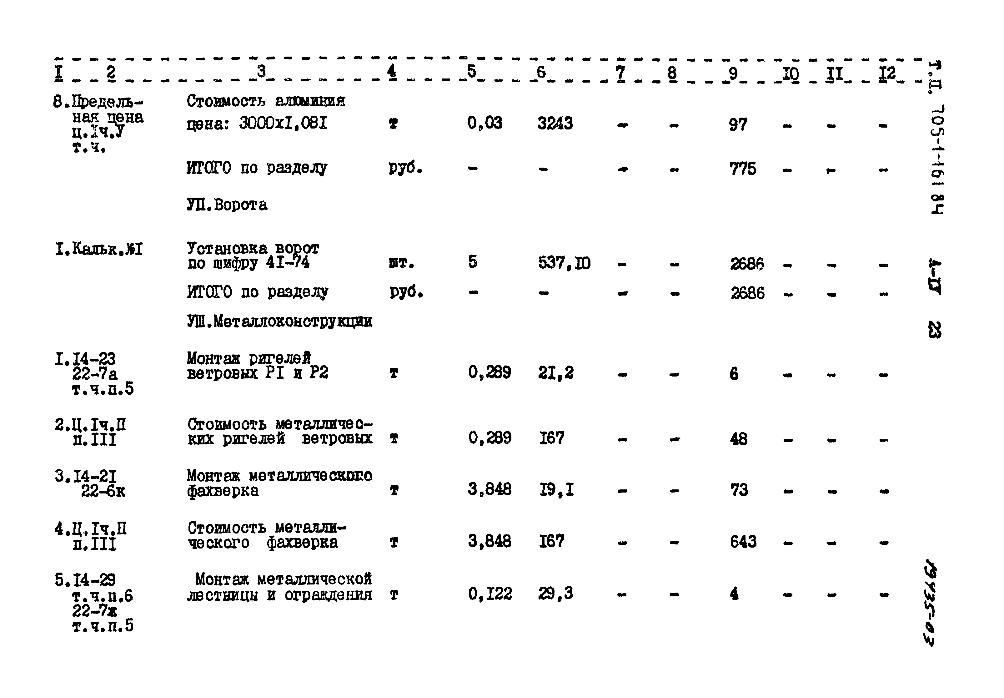 Типовой проект 705-1-161.84