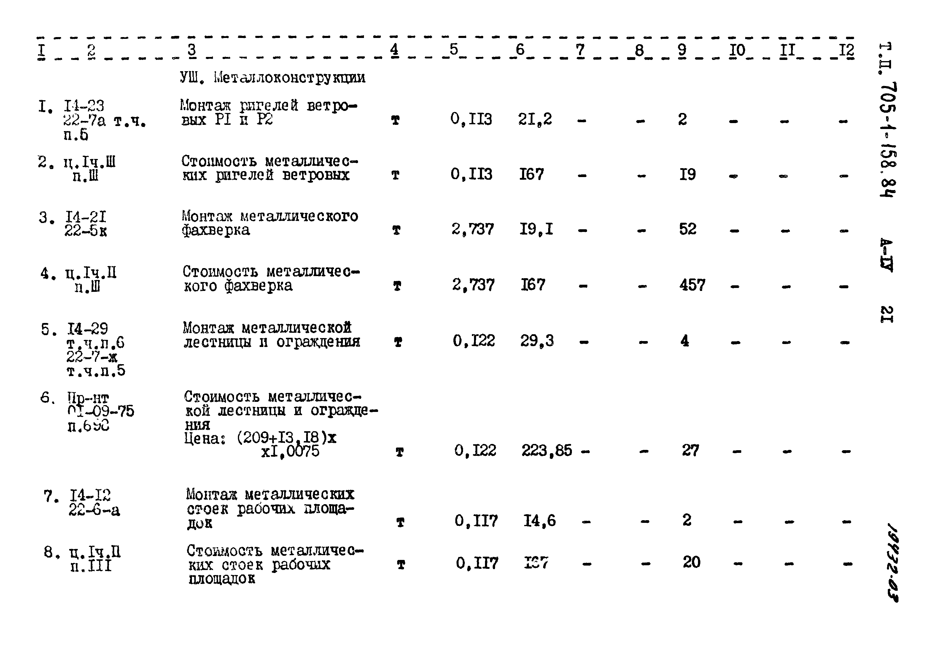 Типовой проект 705-1-158.84