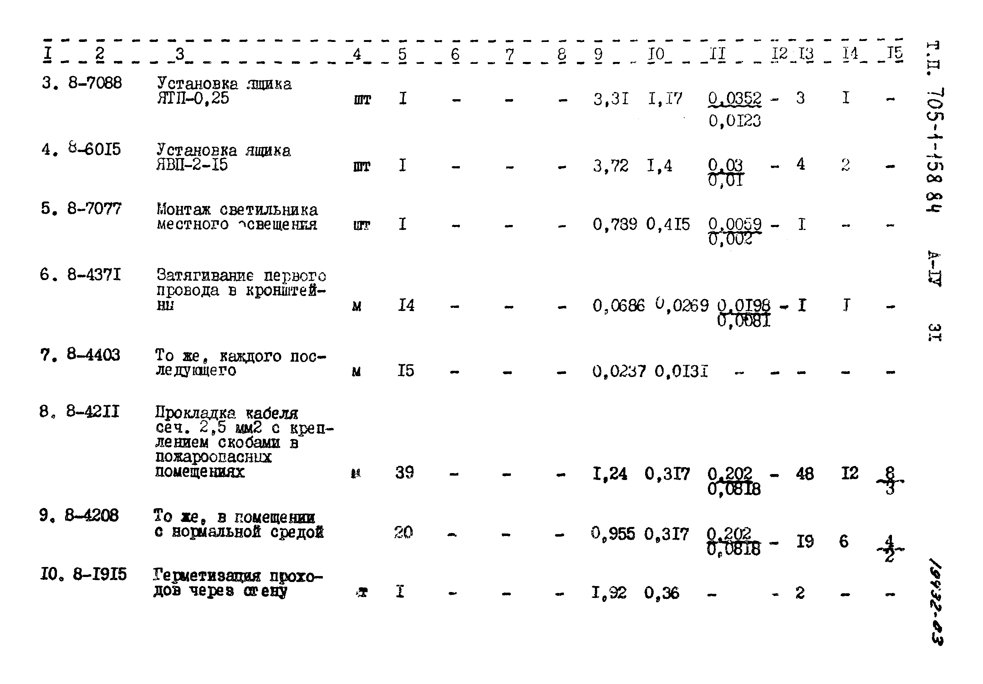 Типовой проект 705-1-158.84