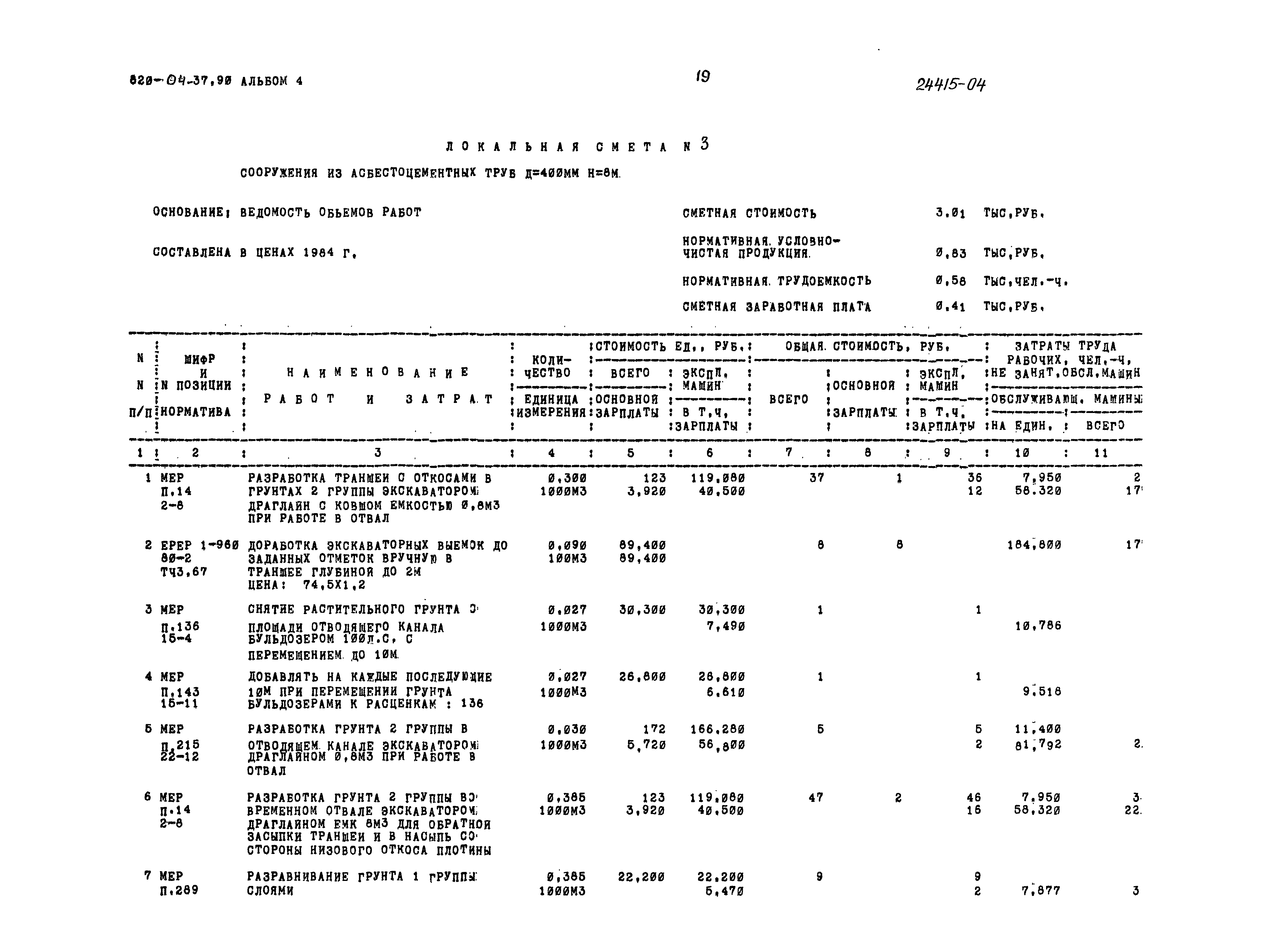 Типовые материалы для проектирования 820-04-37.90