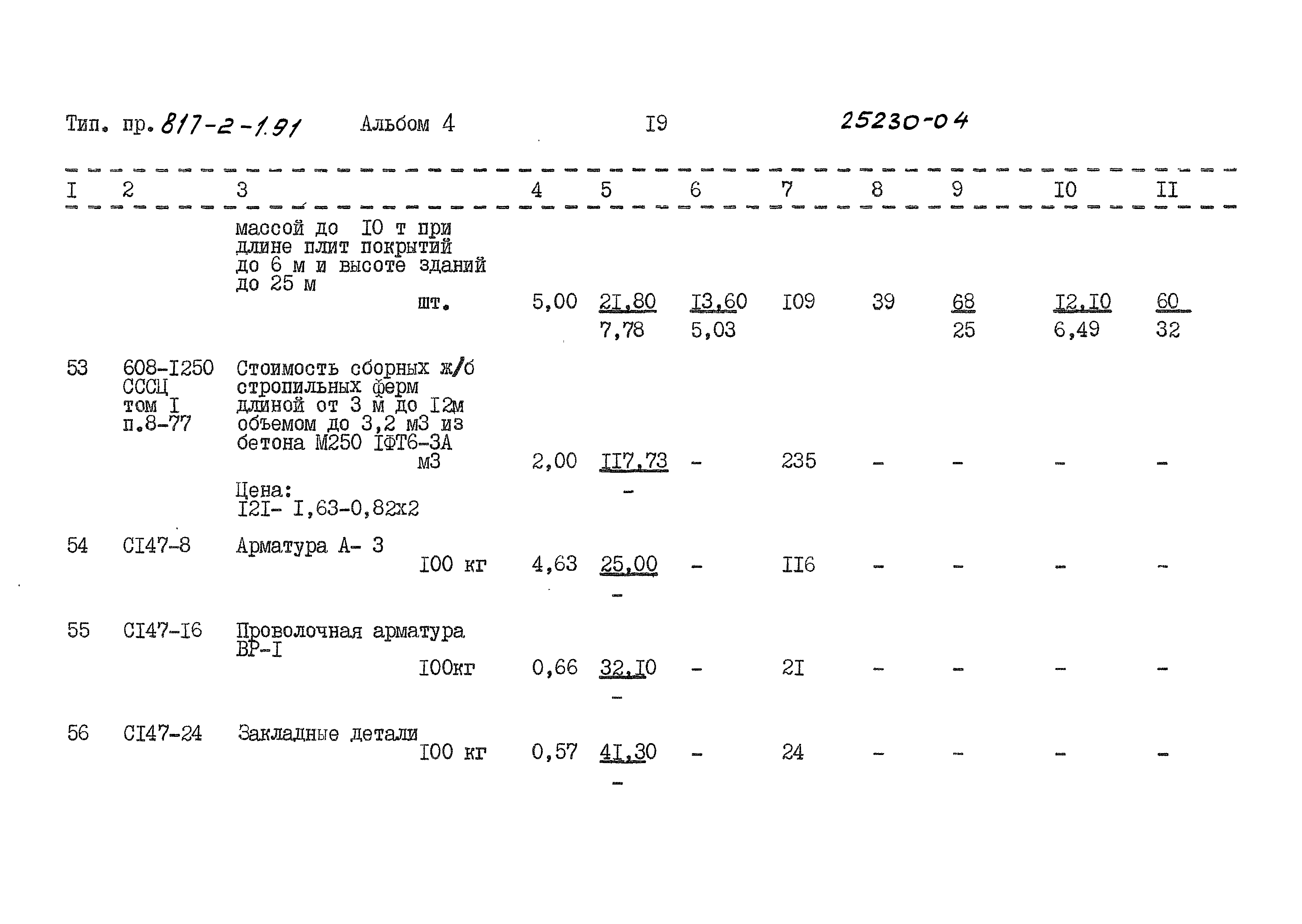 Типовой проект 817-2-1.91