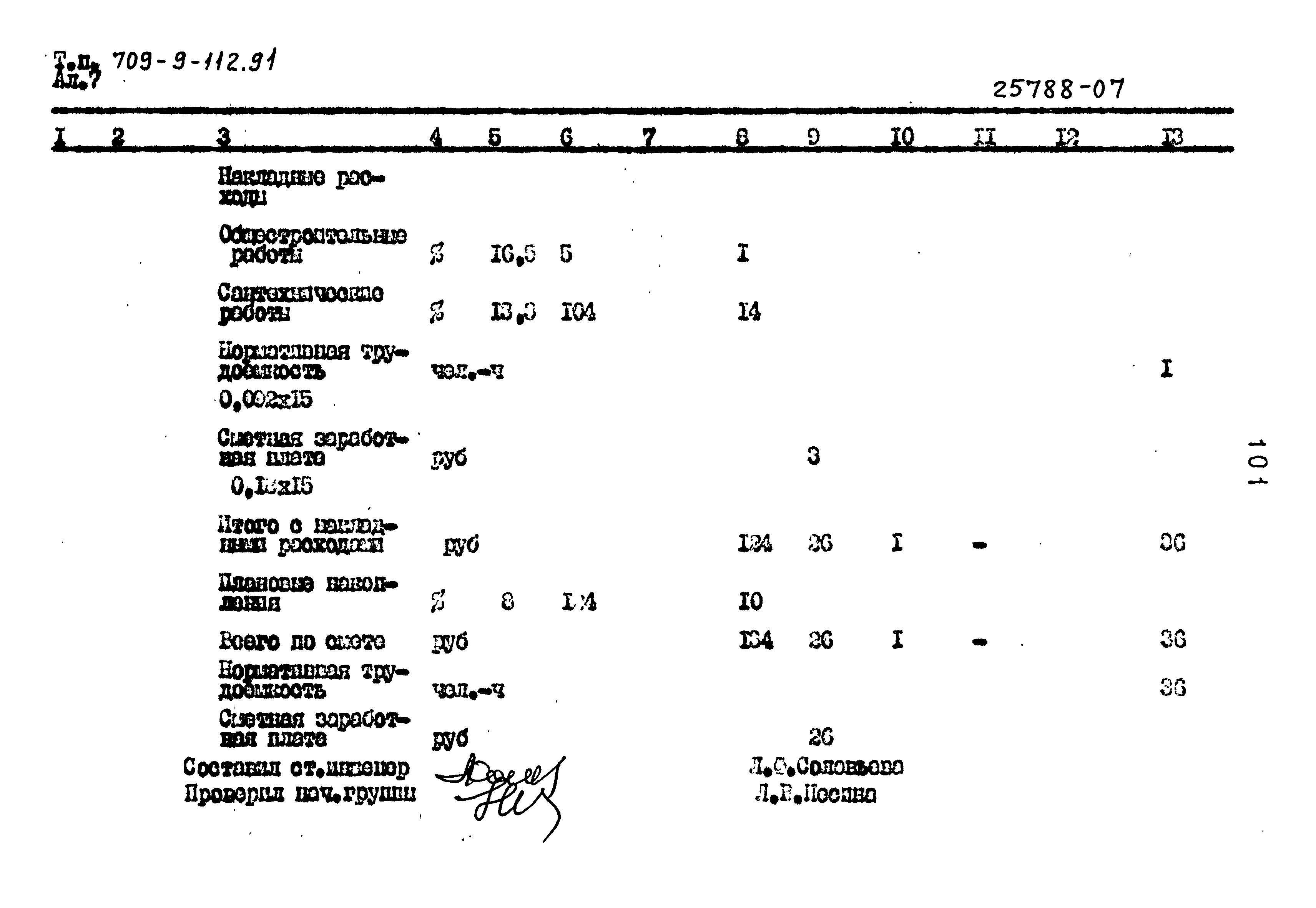 Типовой проект 709-9-112.91