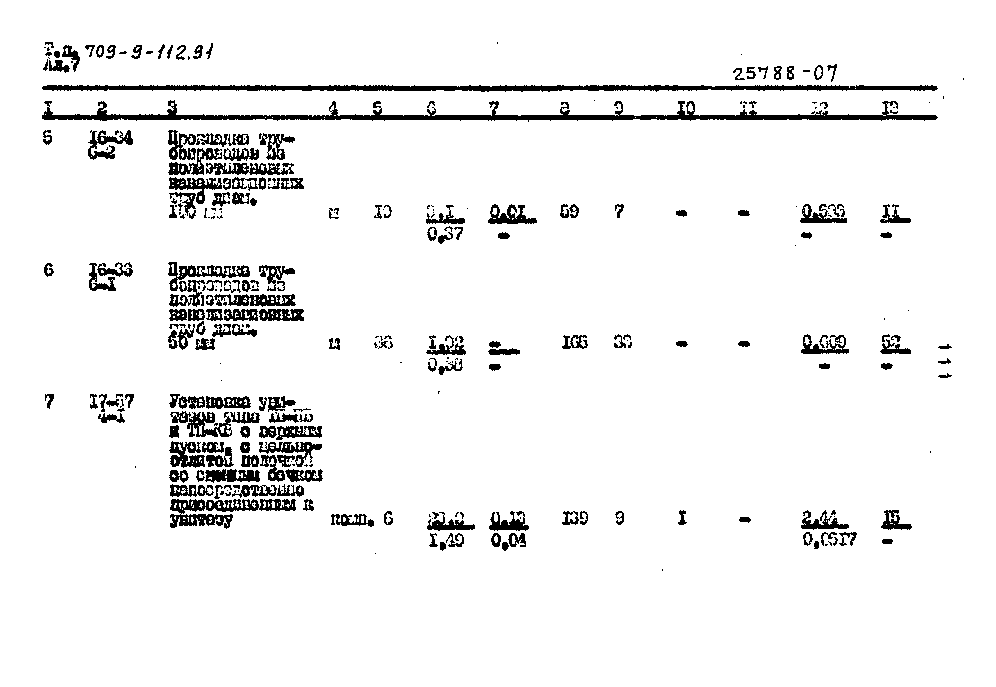 Типовой проект 709-9-112.91