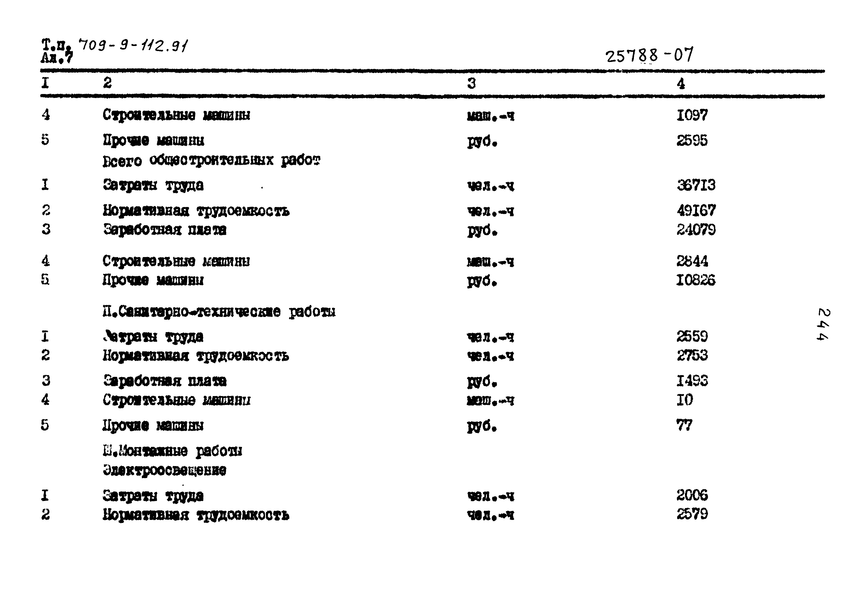 Типовой проект 709-9-112.91