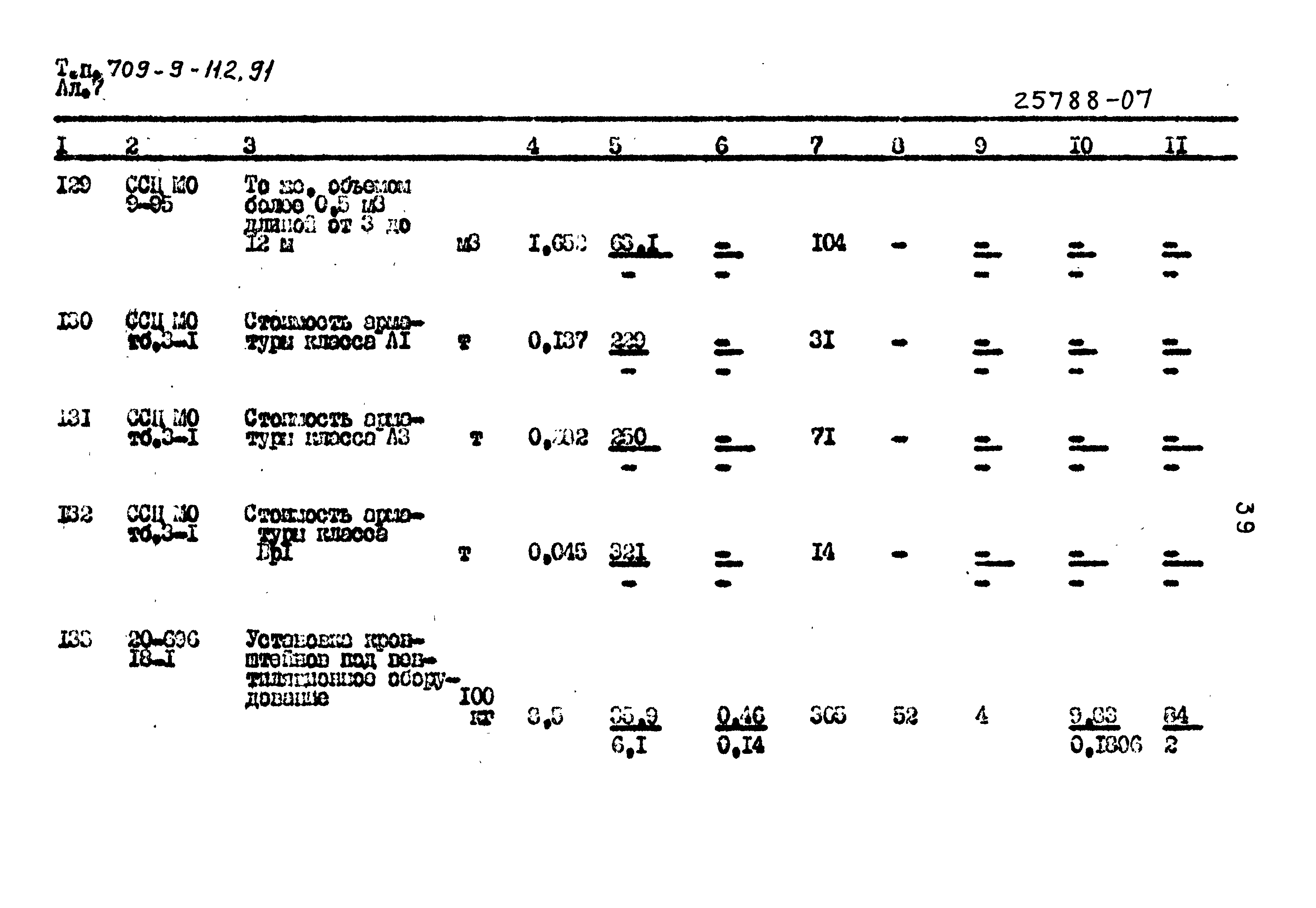 Типовой проект 709-9-112.91