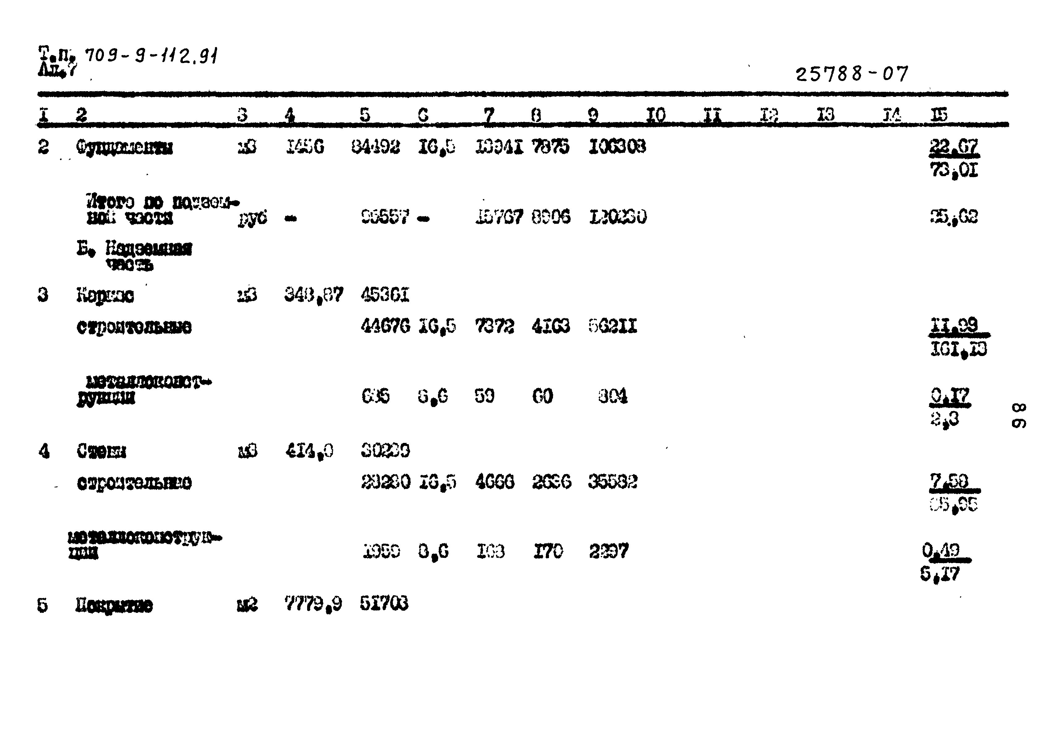 Типовой проект 709-9-112.91