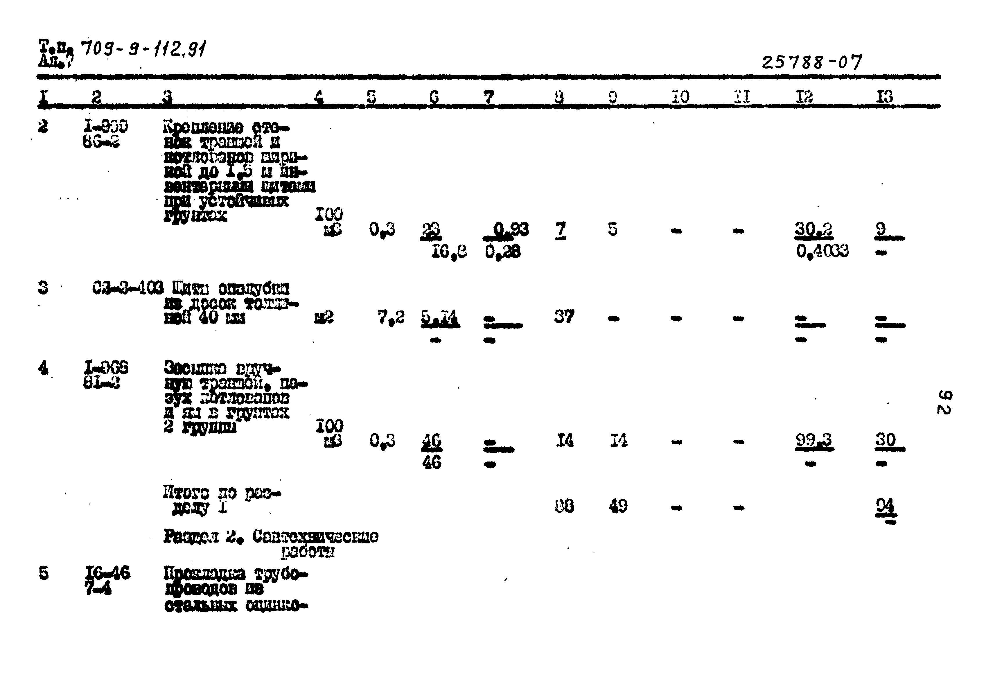 Типовой проект 709-9-112.91