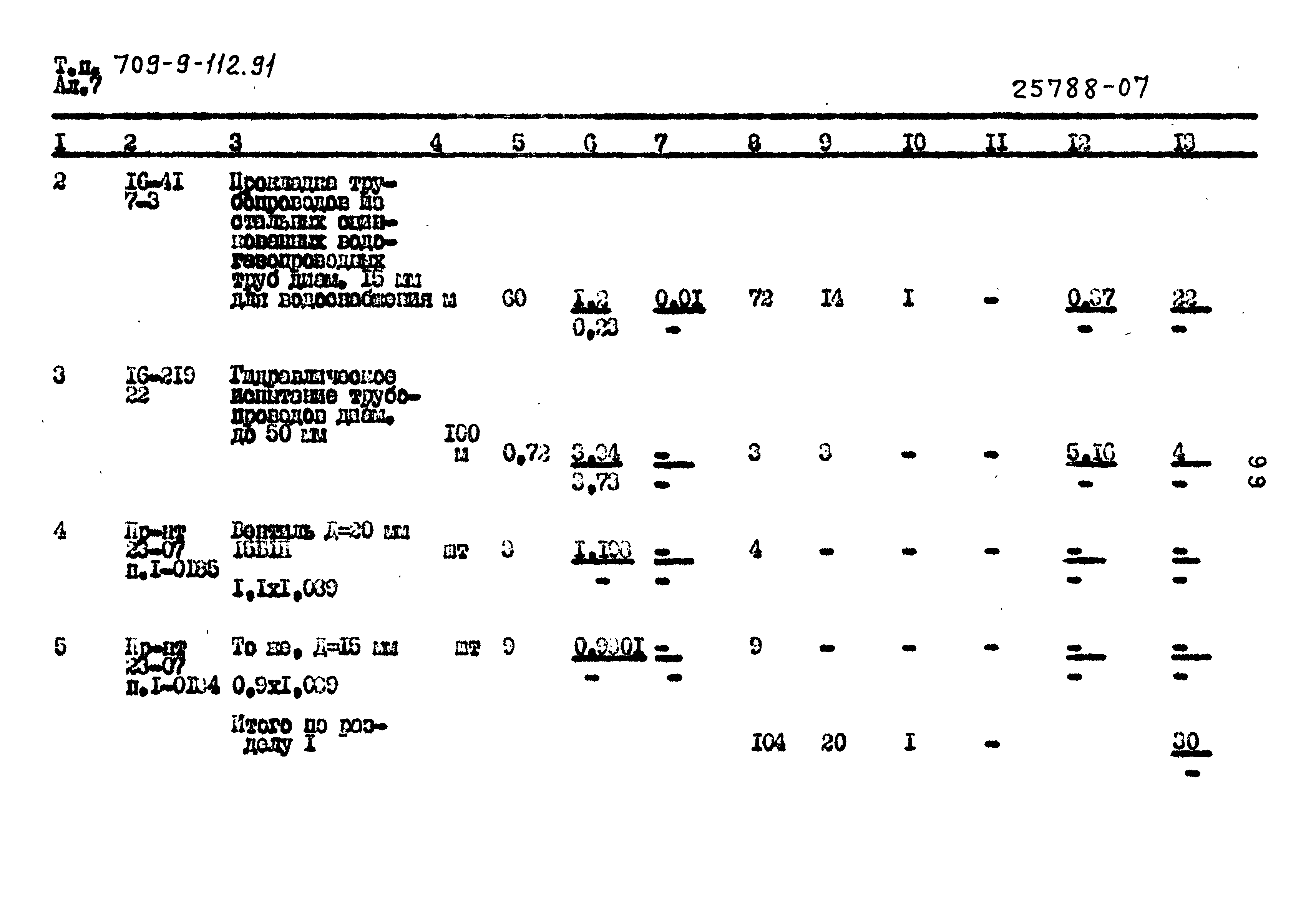 Типовой проект 709-9-112.91