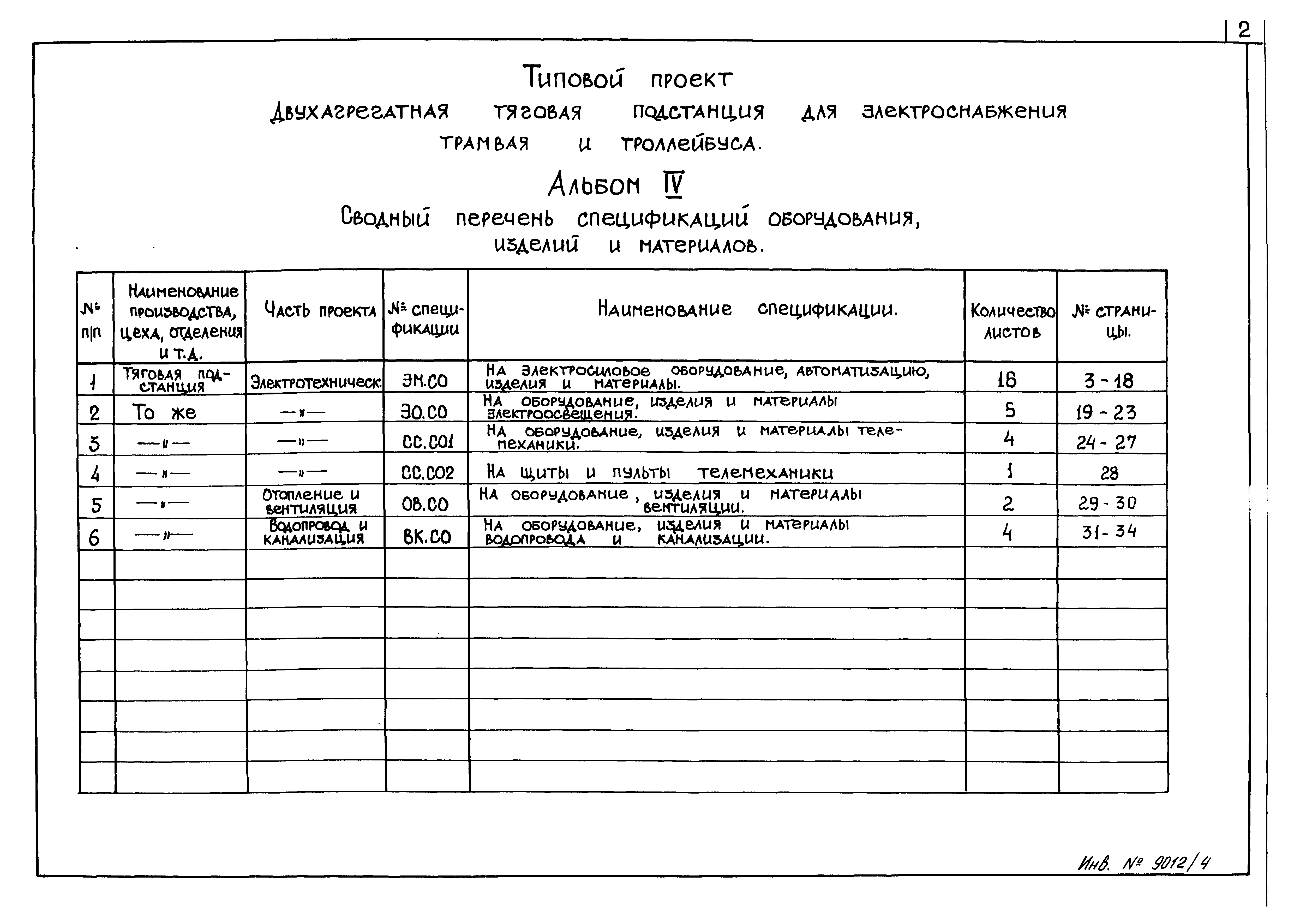 Типовой проект 507-86.85