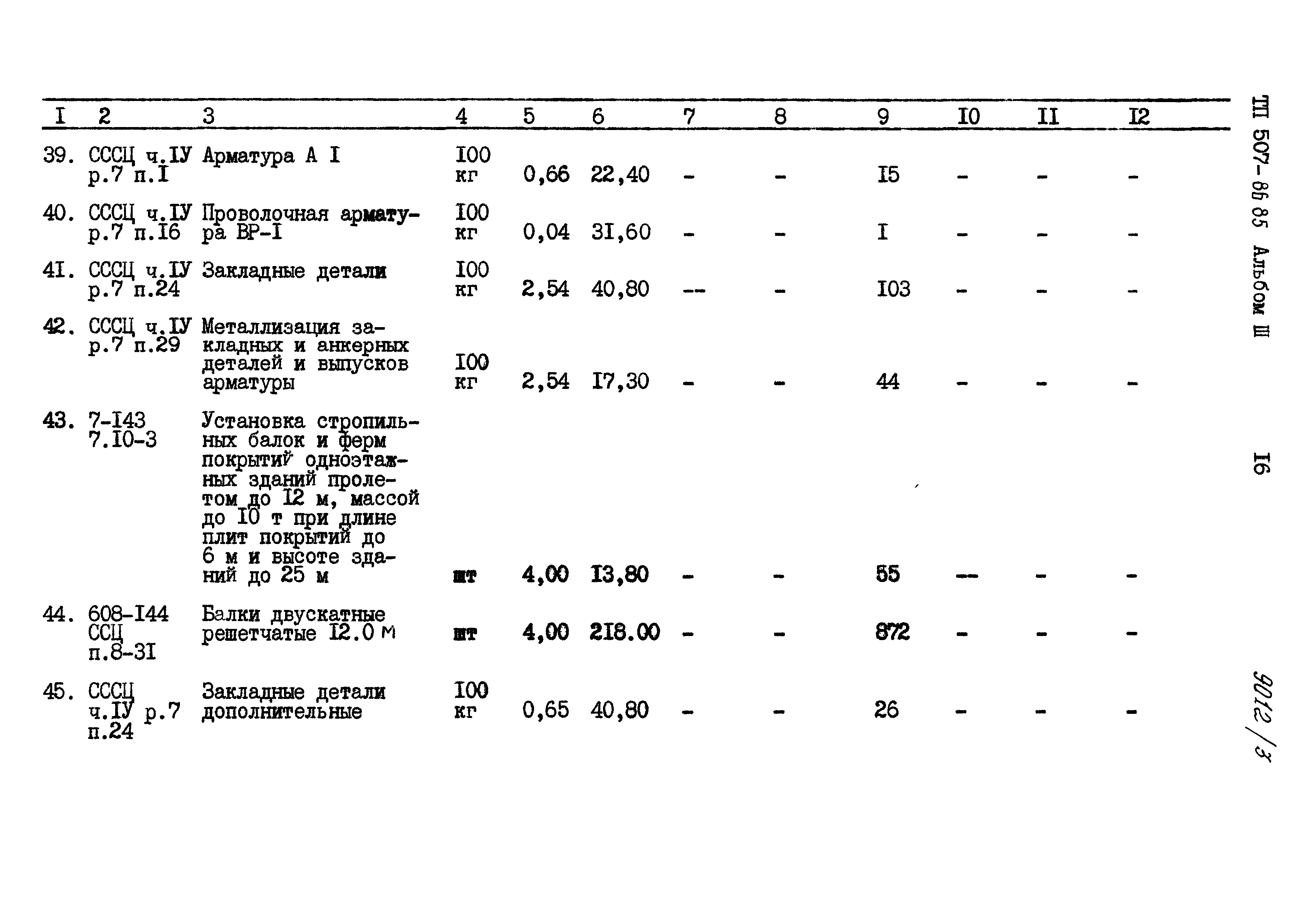 Типовой проект 507-86.85