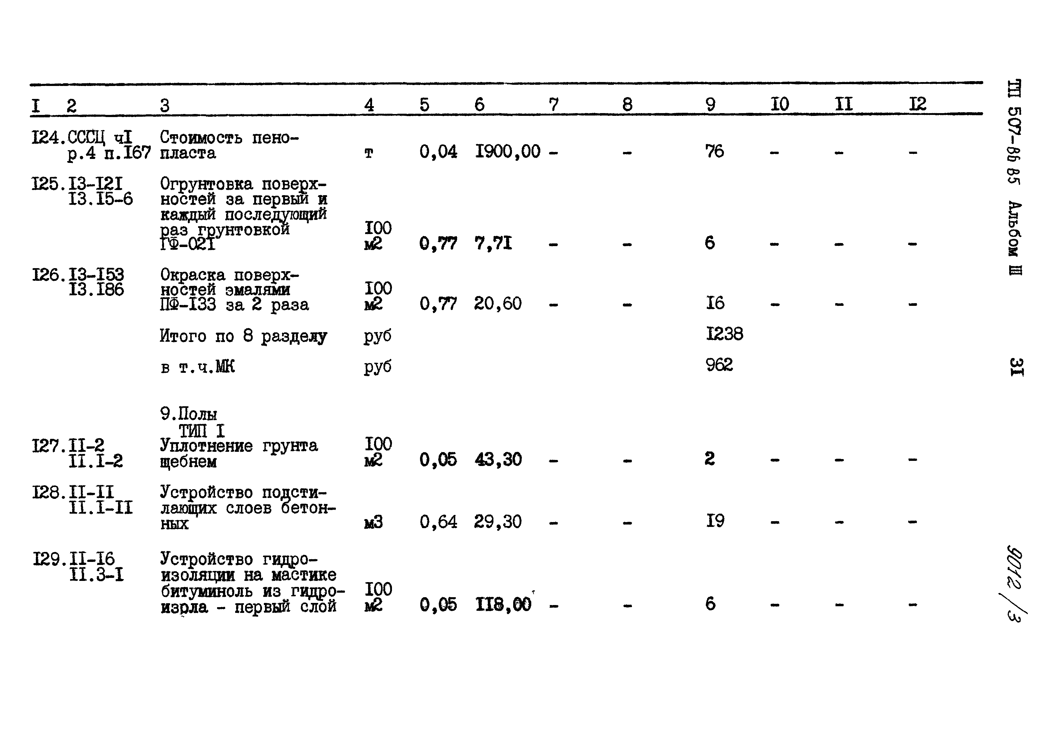 Типовой проект 507-86.85