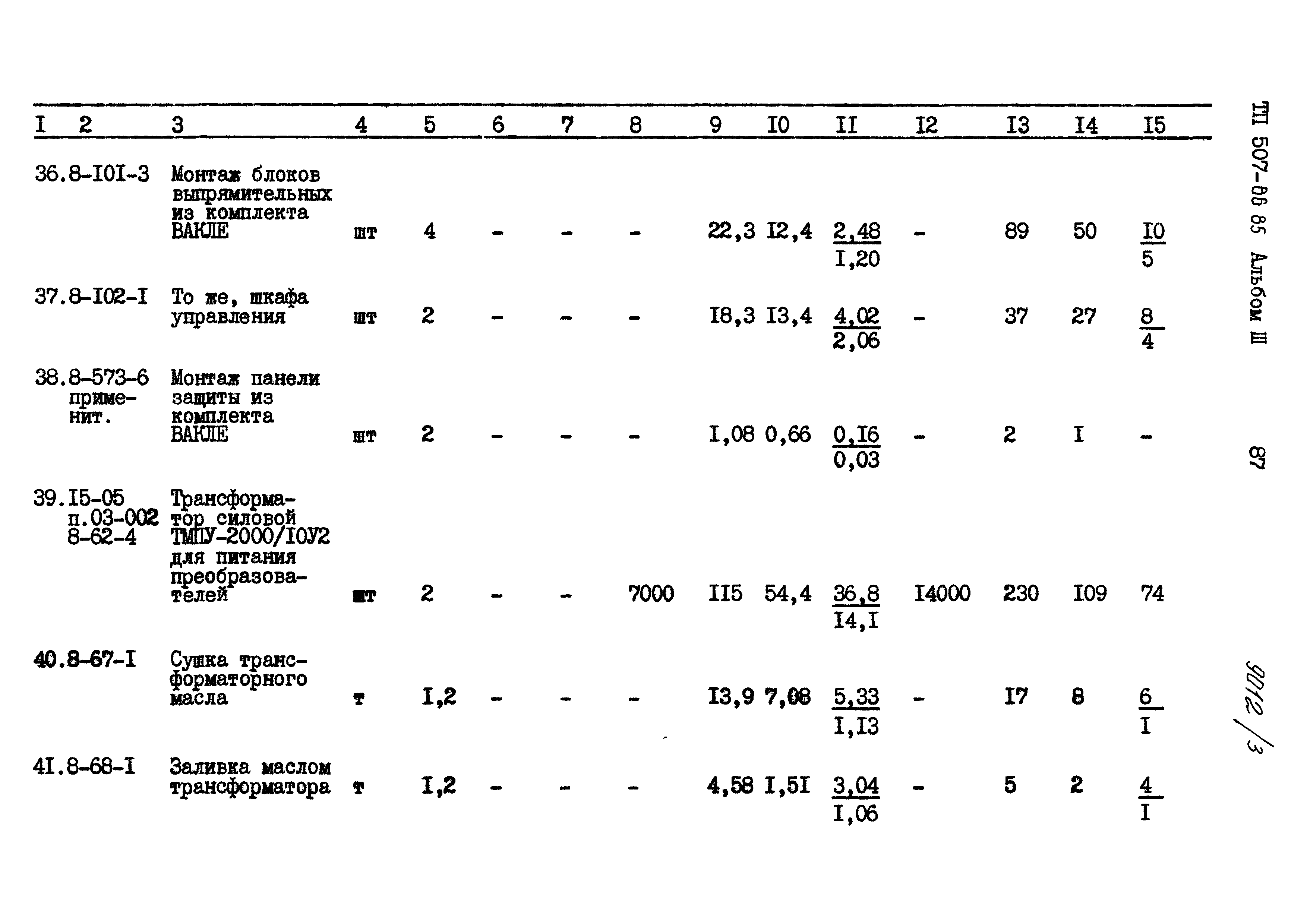 Типовой проект 507-86.85