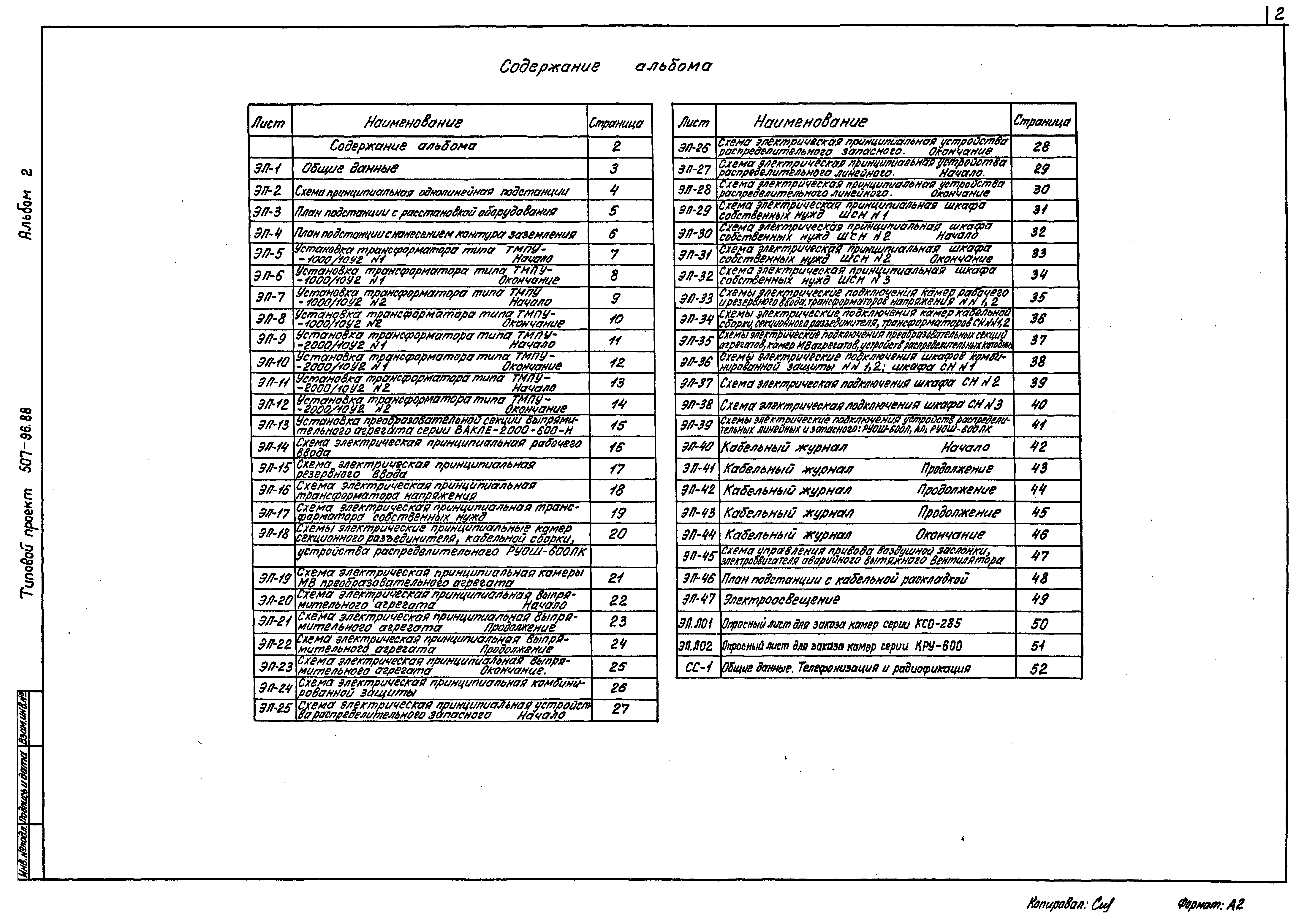 Типовой проект 507-96.88