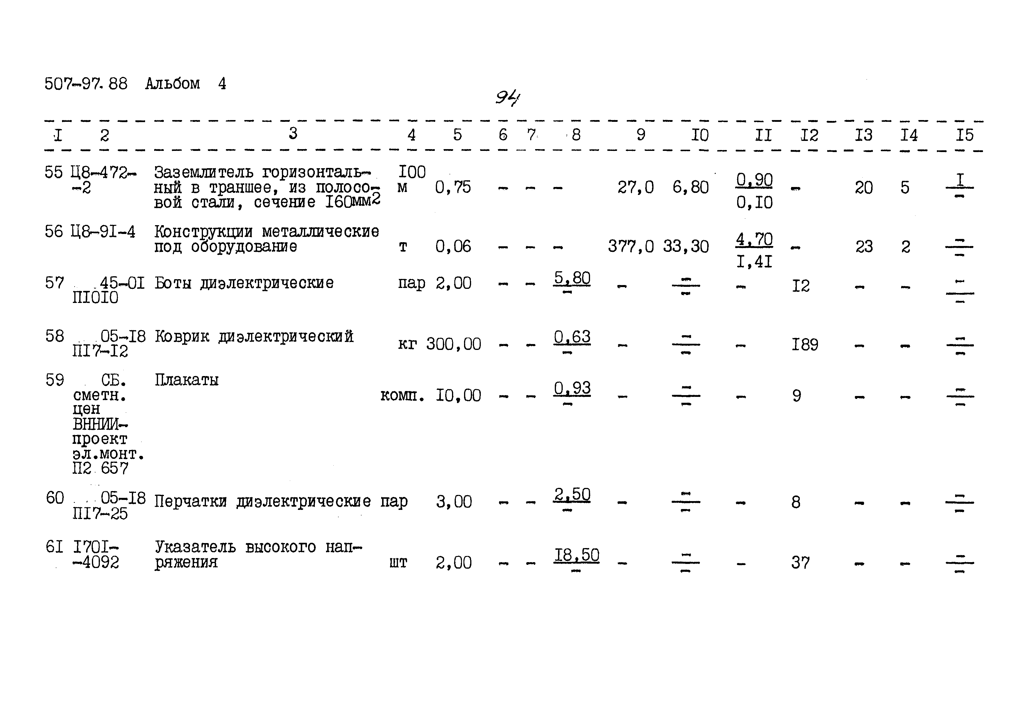 Типовой проект 507-97.88
