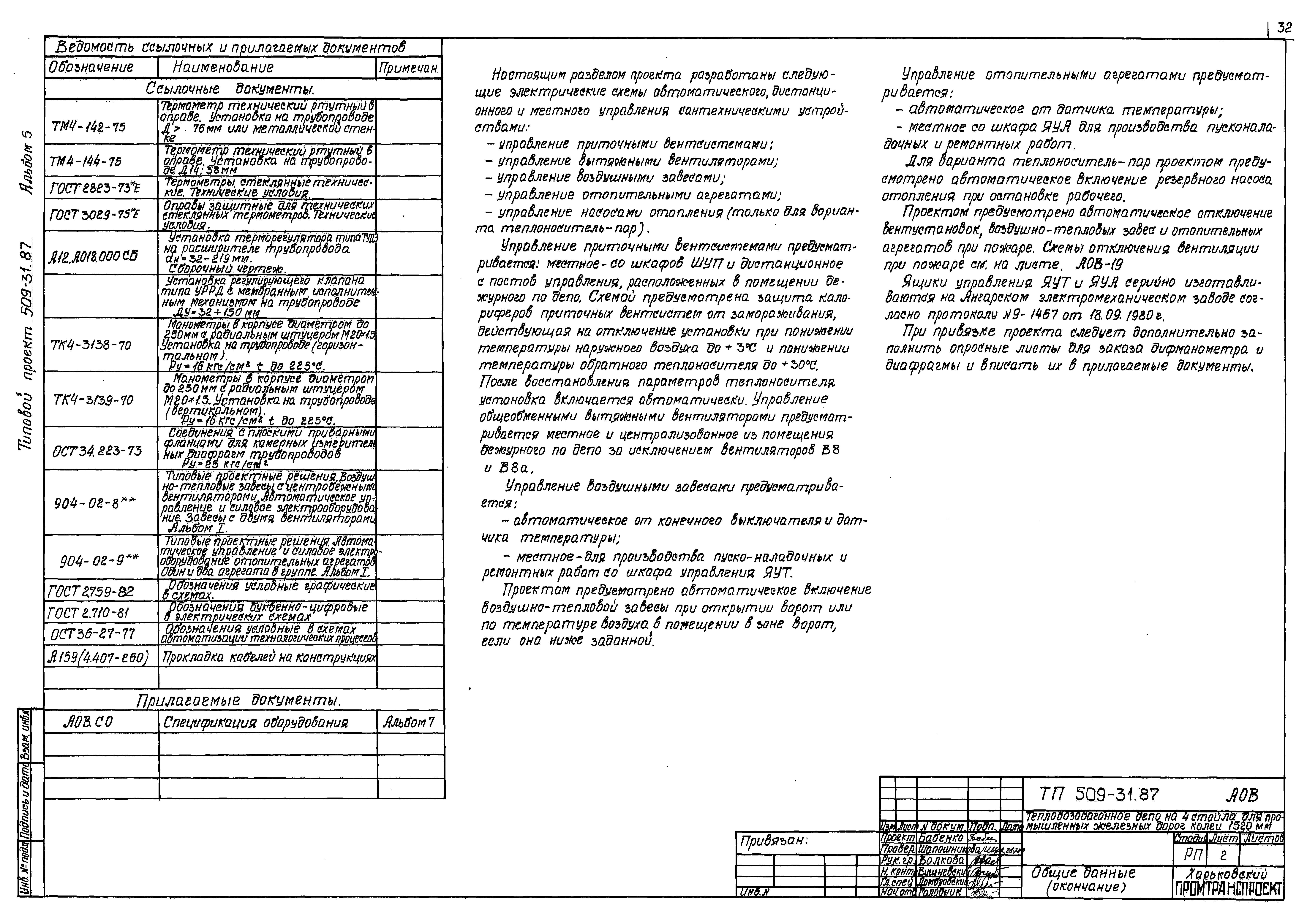 Типовой проект 509-31.87