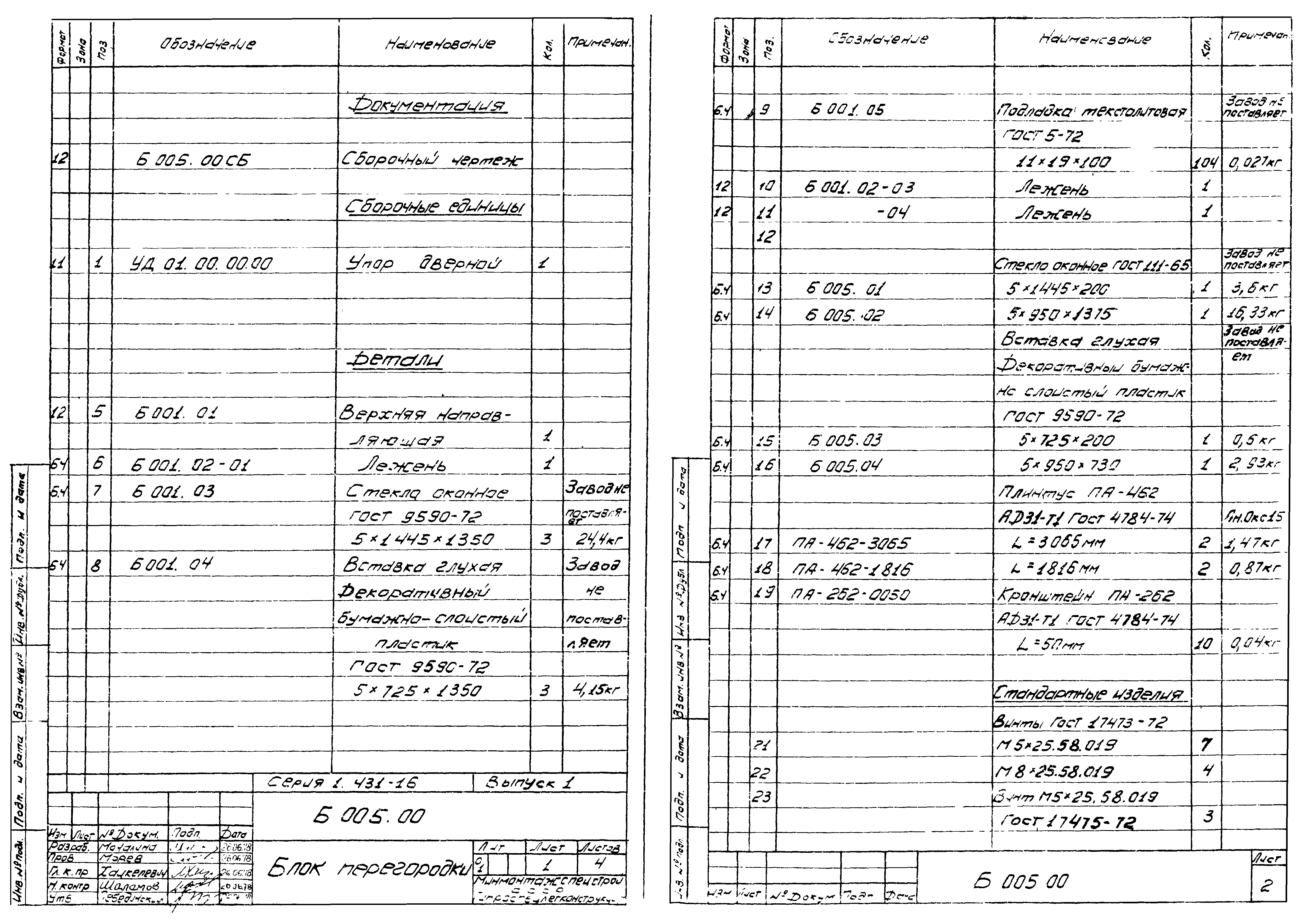 Серия 1.431-16