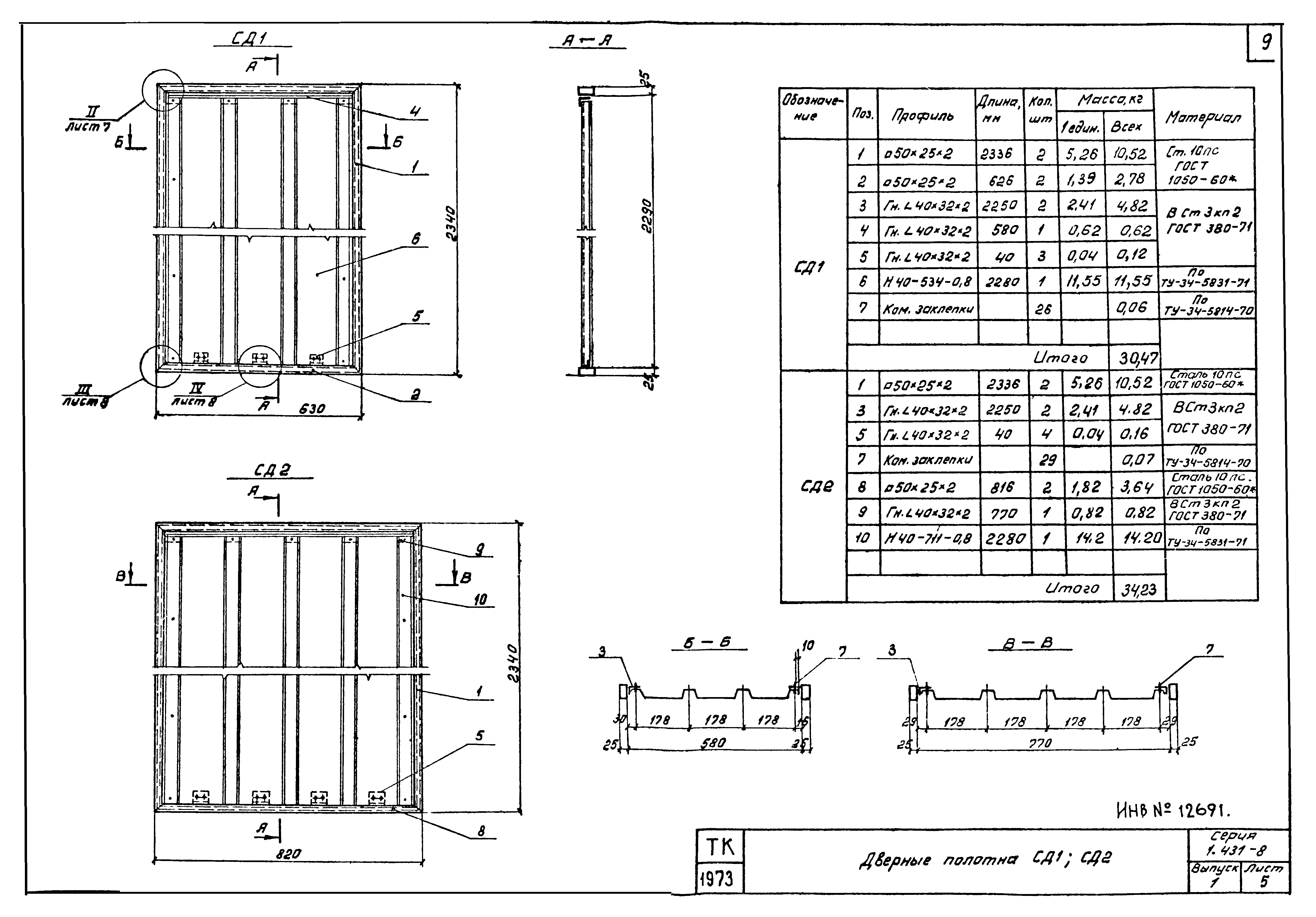 Серия 1.431-8