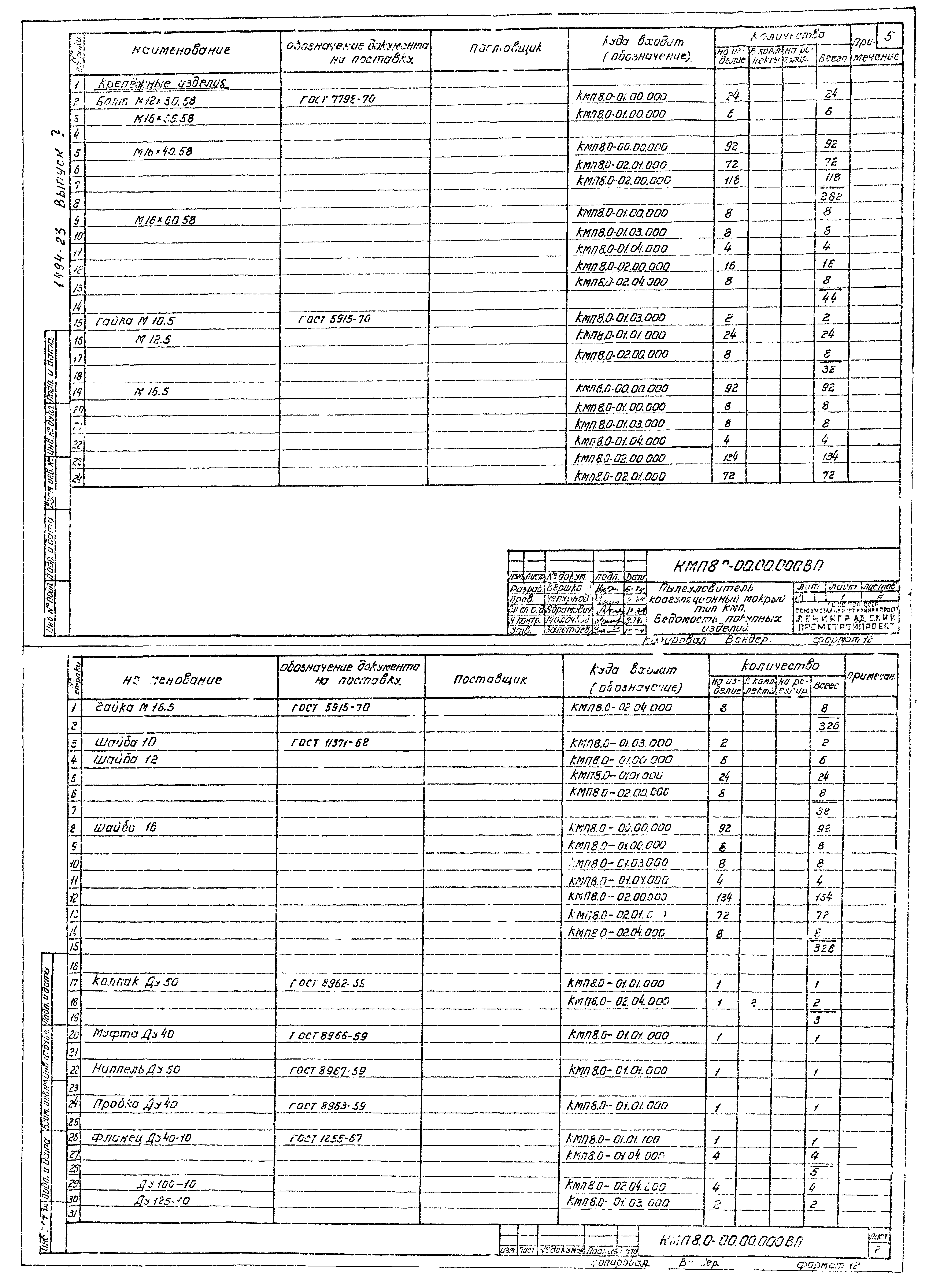 Серия 1.494-23