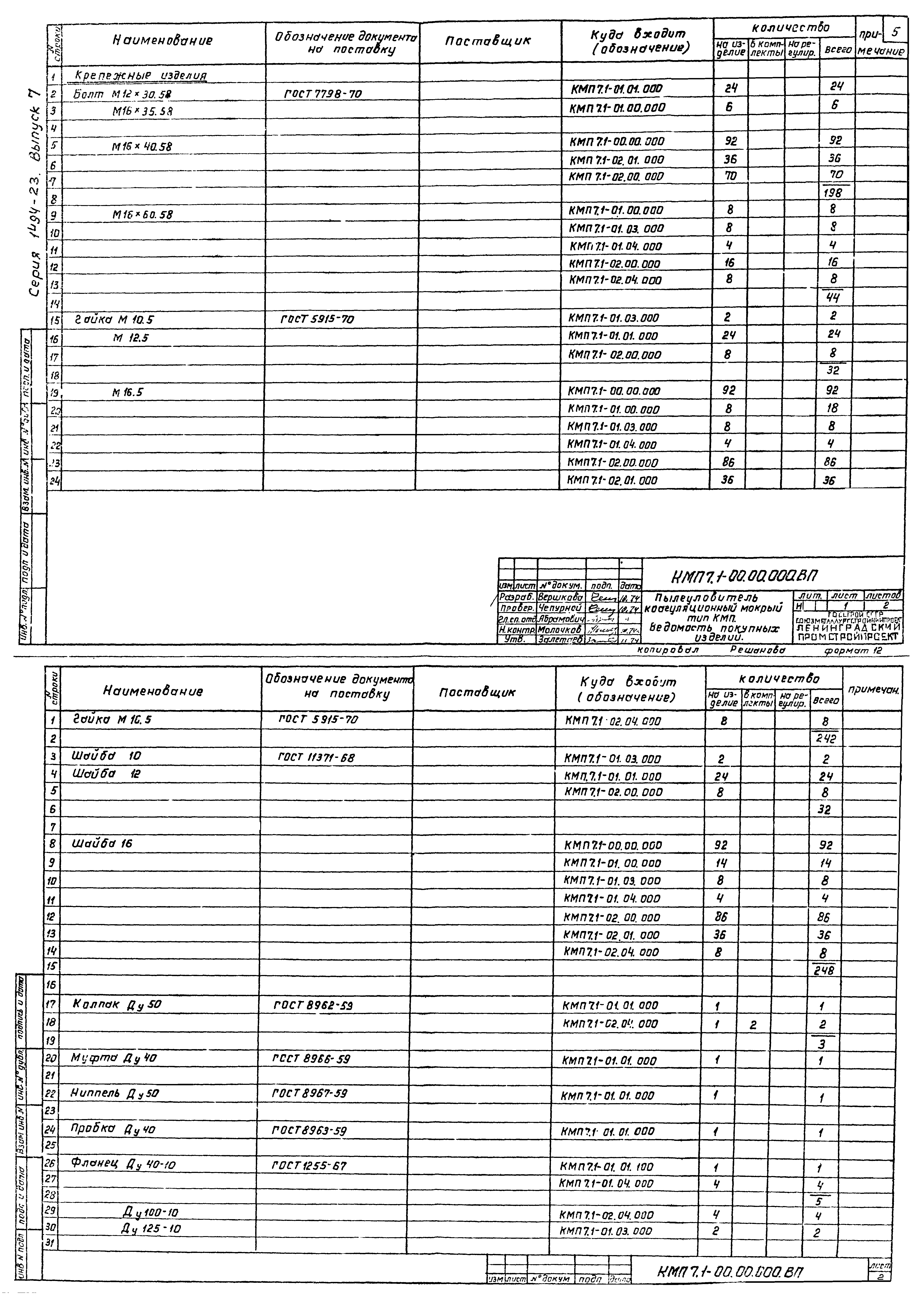 Серия 1.494-23