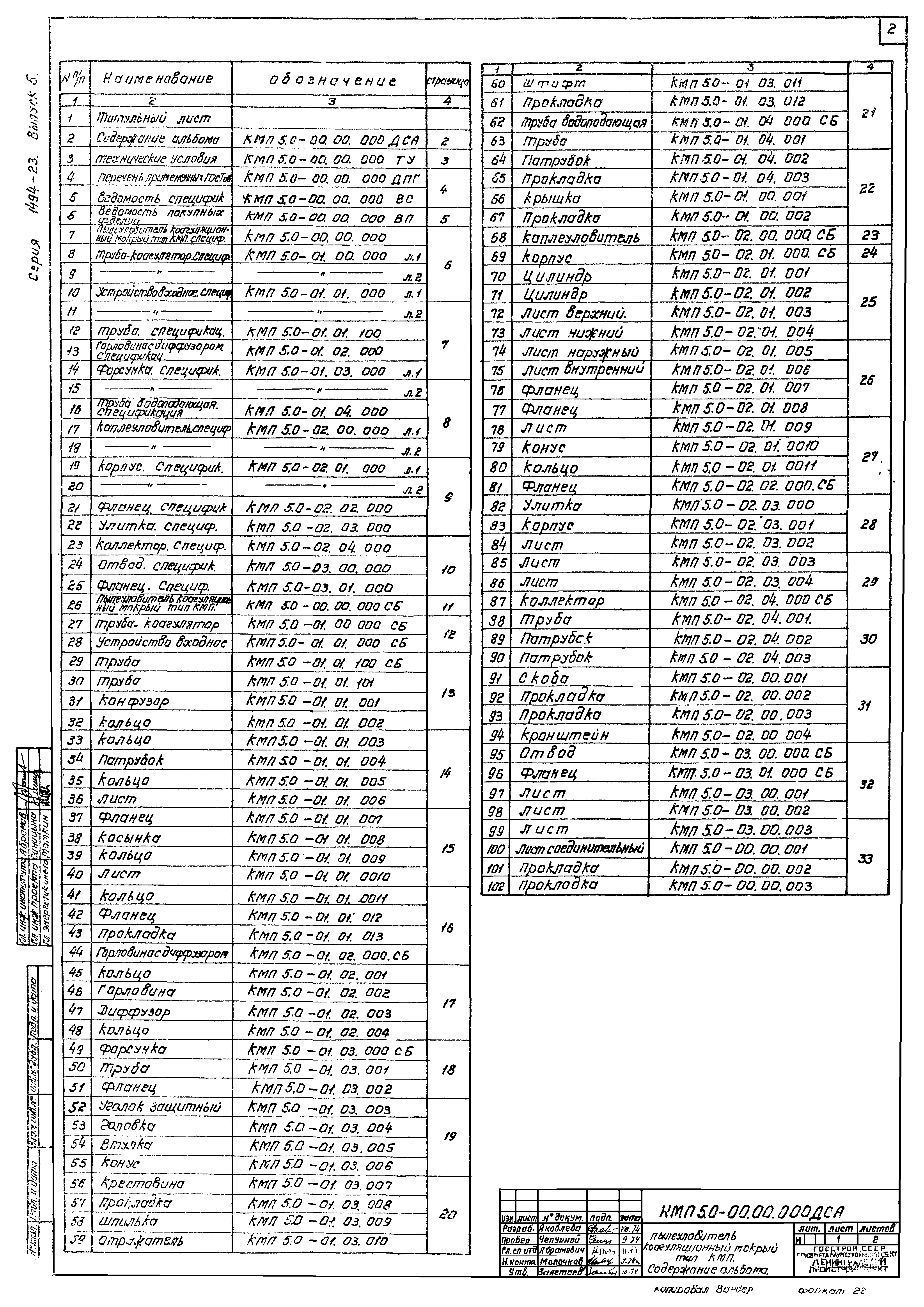 Серия 1.494-23