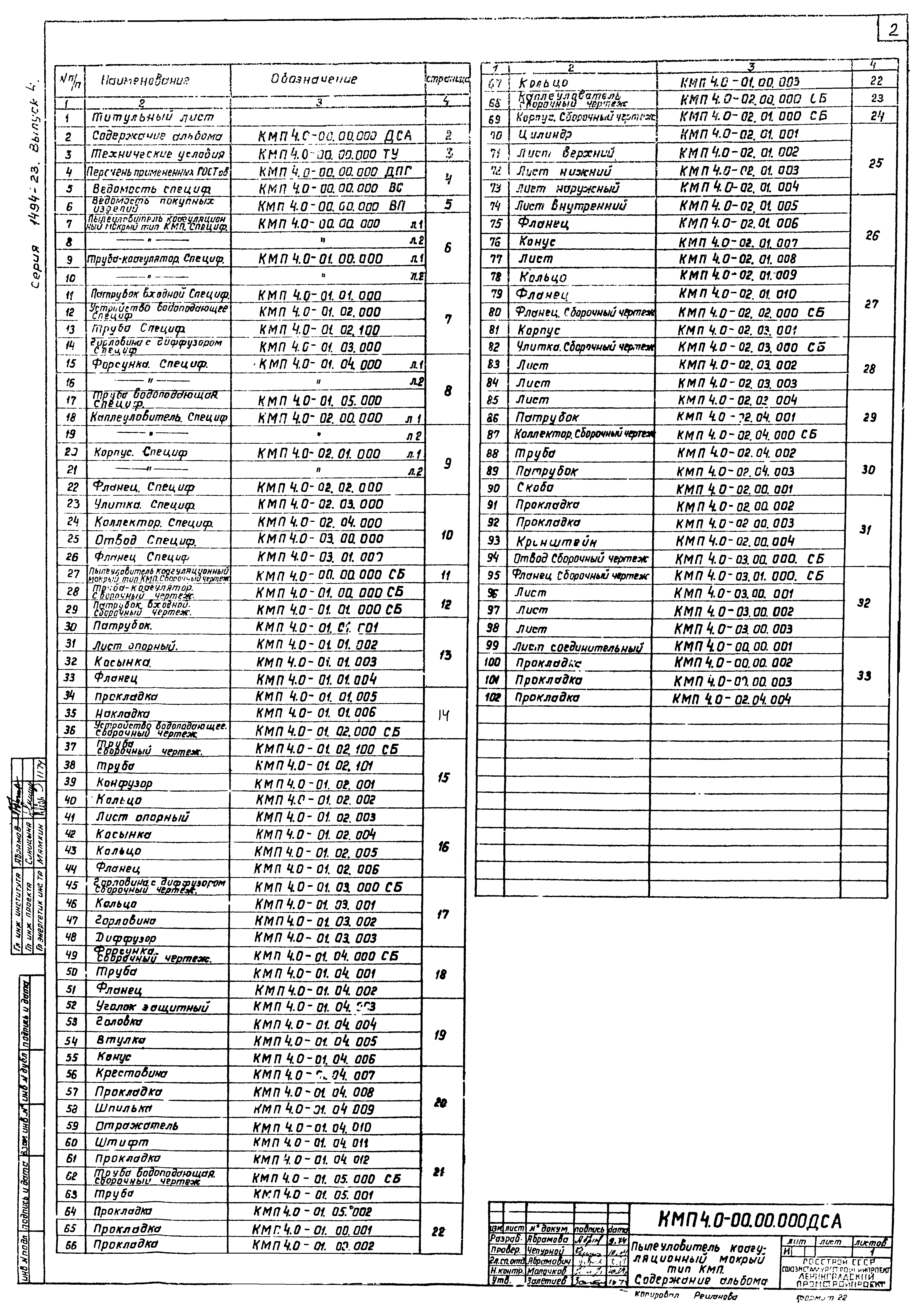 Серия 1.494-23