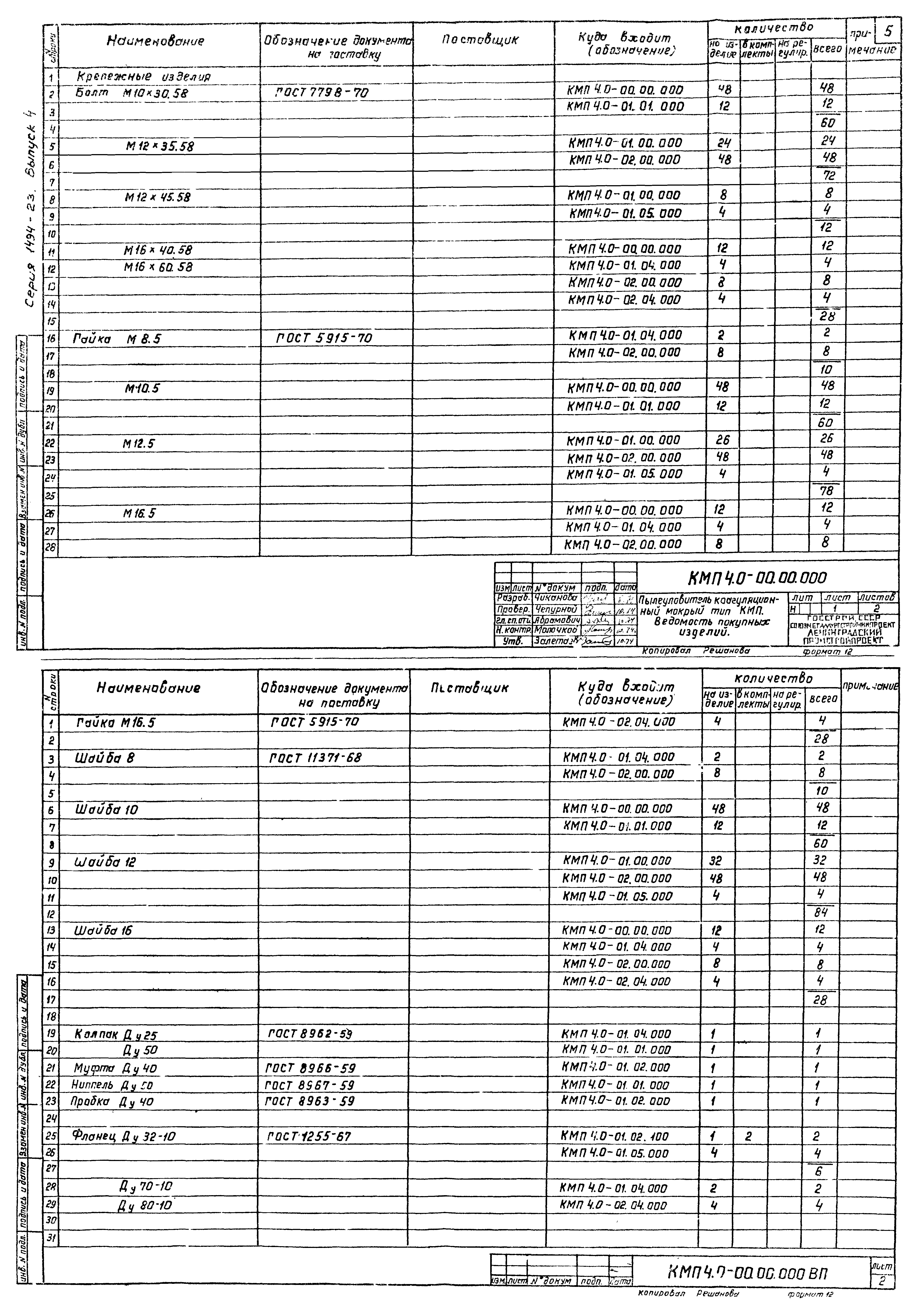 Серия 1.494-23