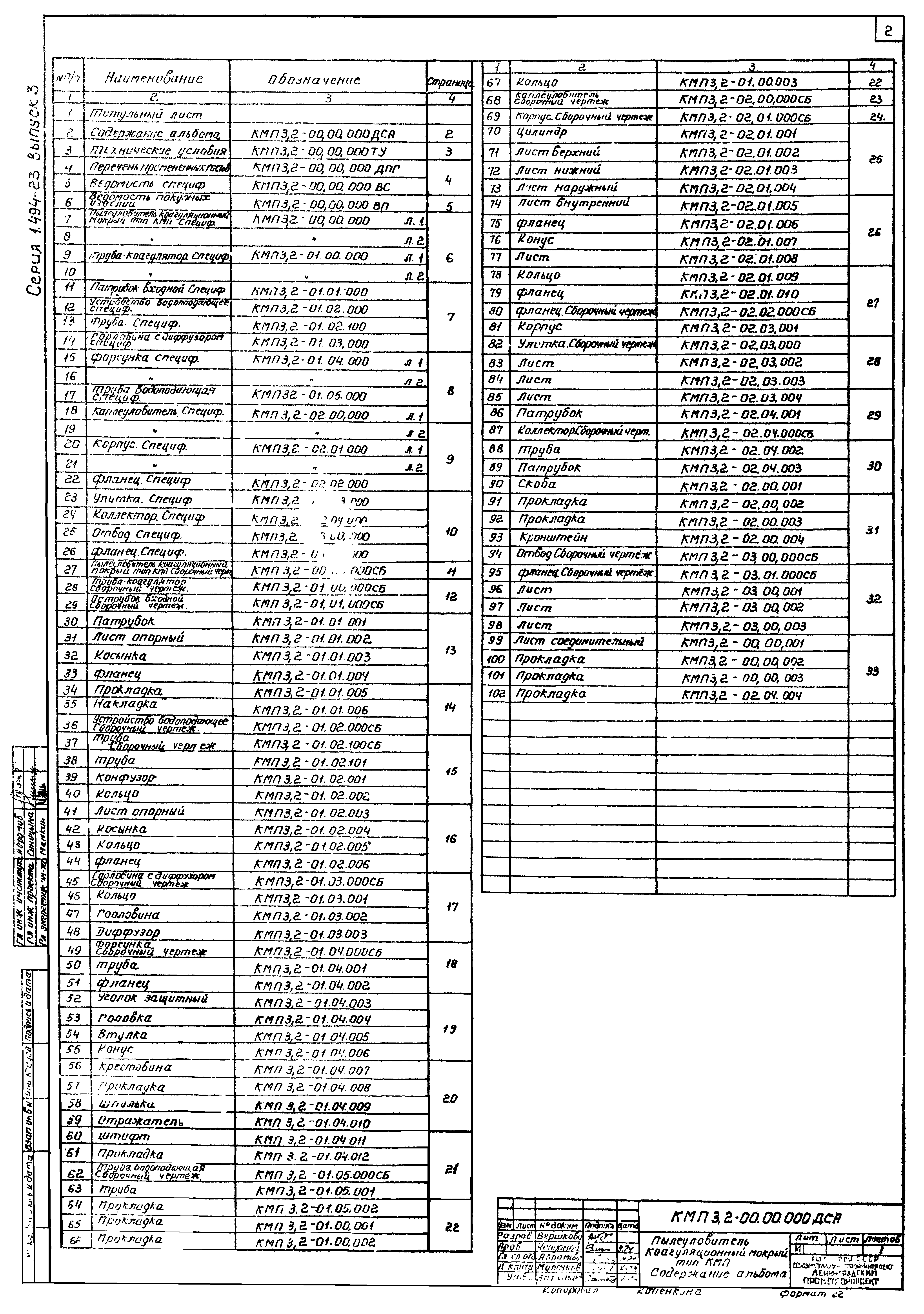 Серия 1.494-23