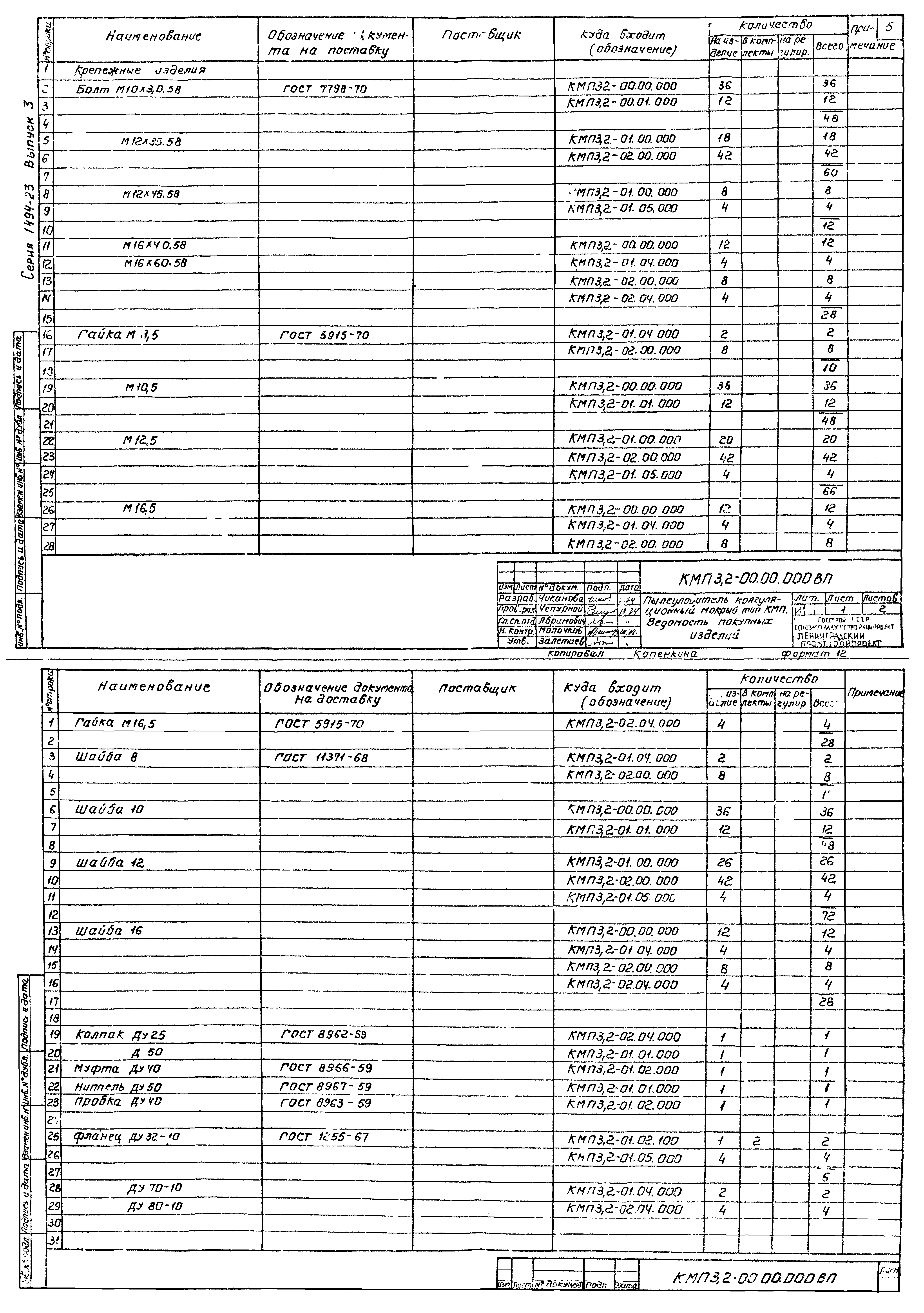 Серия 1.494-23