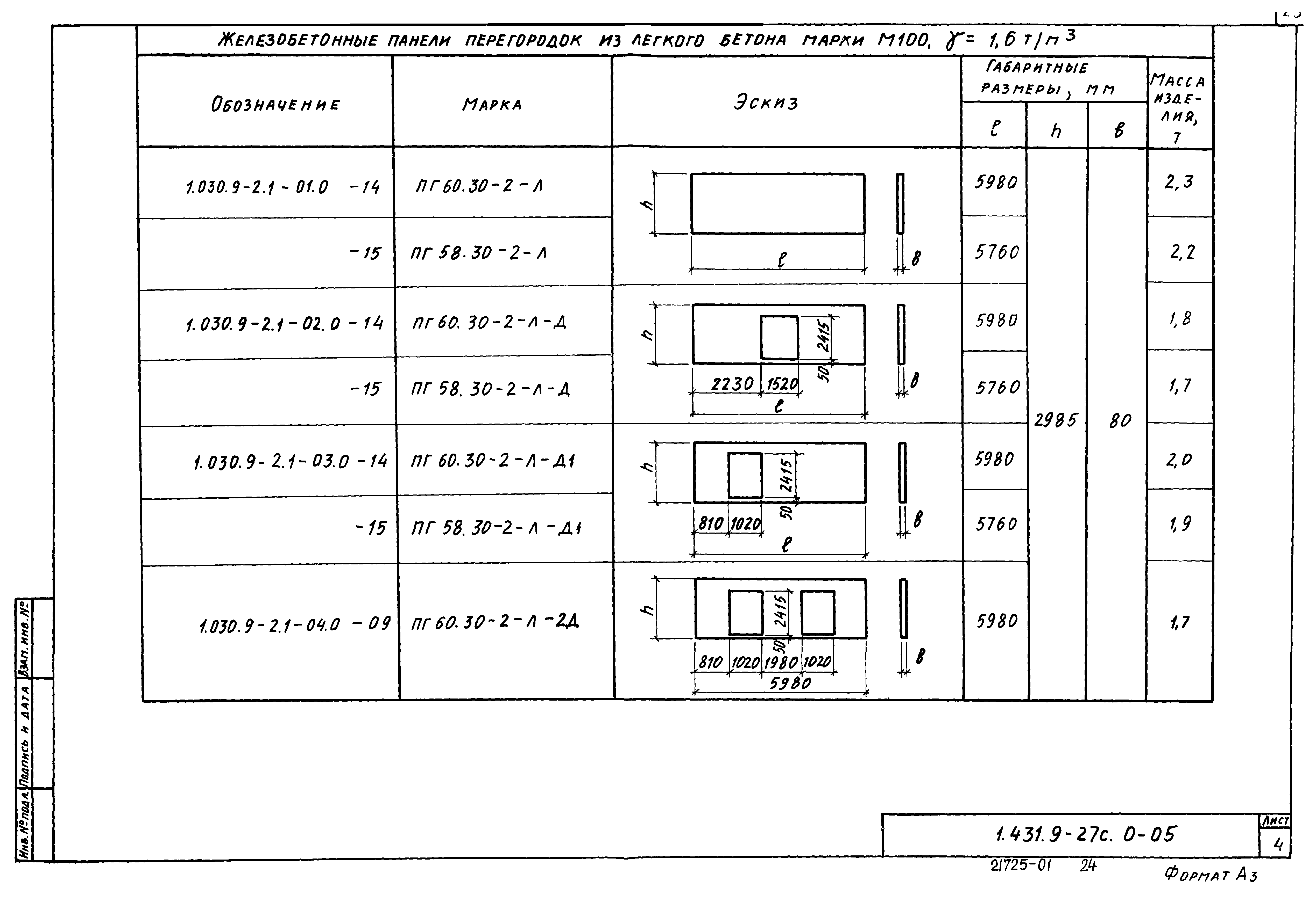 Серия 1.431.9-27с