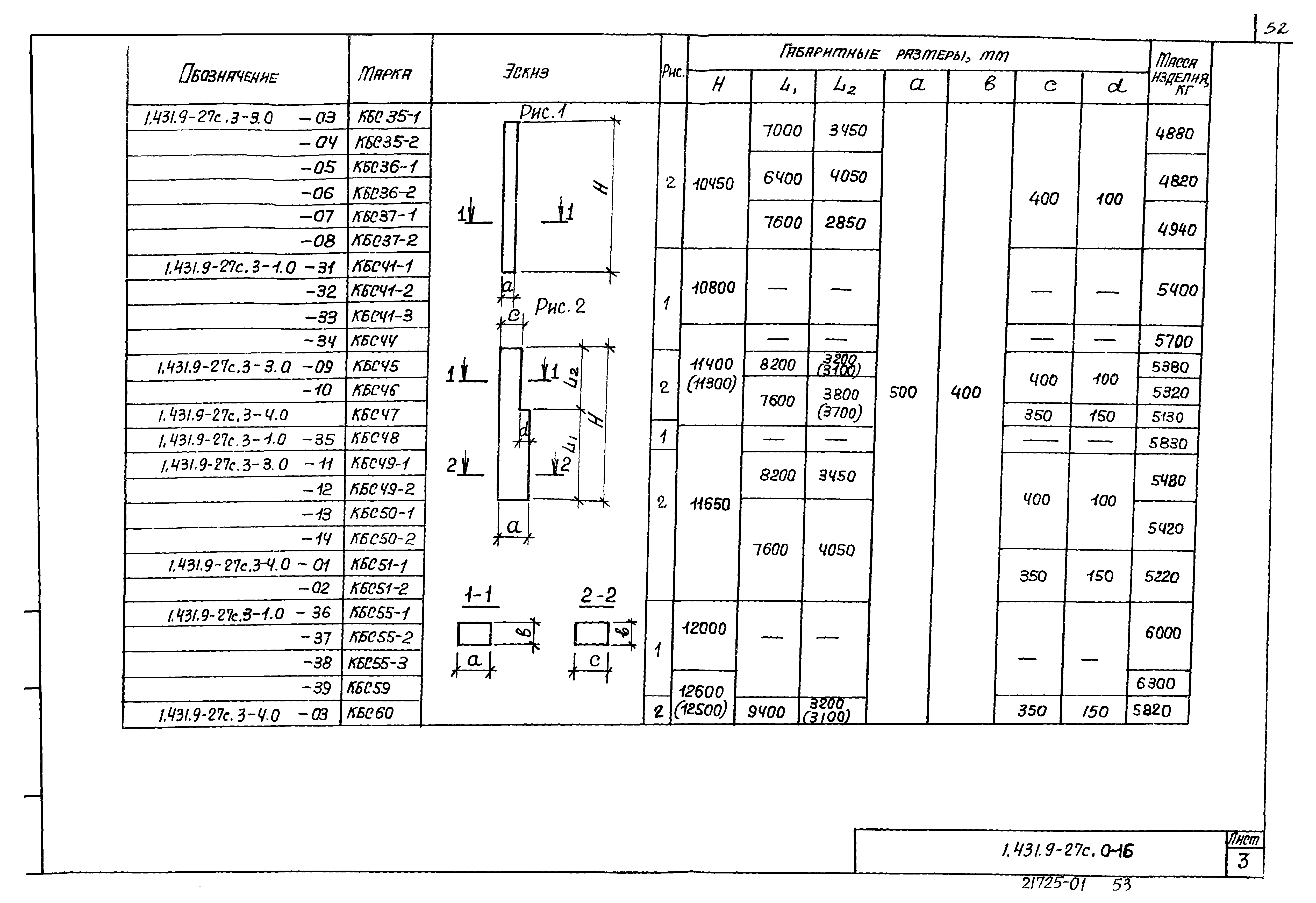 Серия 1.431.9-27с