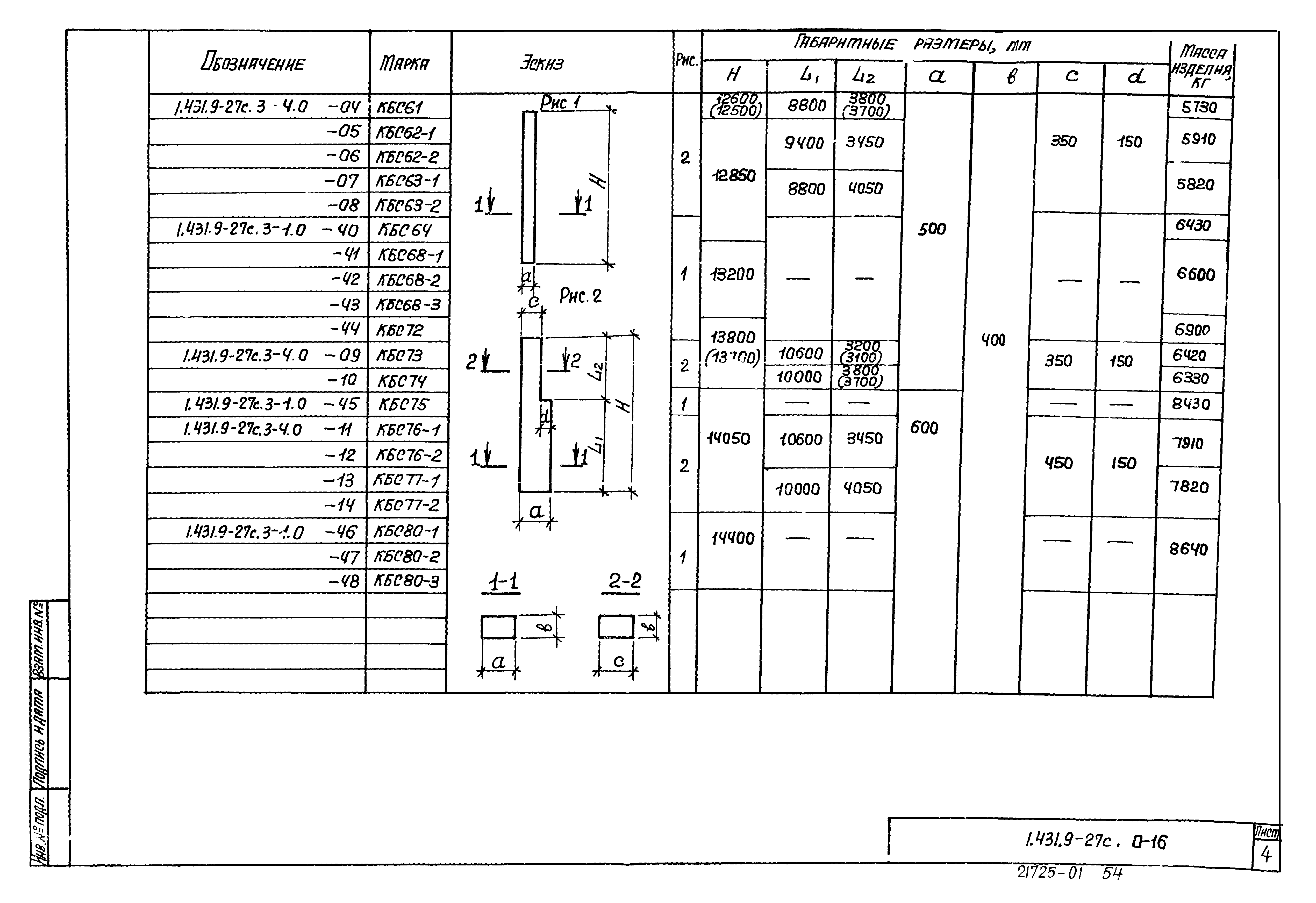 Серия 1.431.9-27с