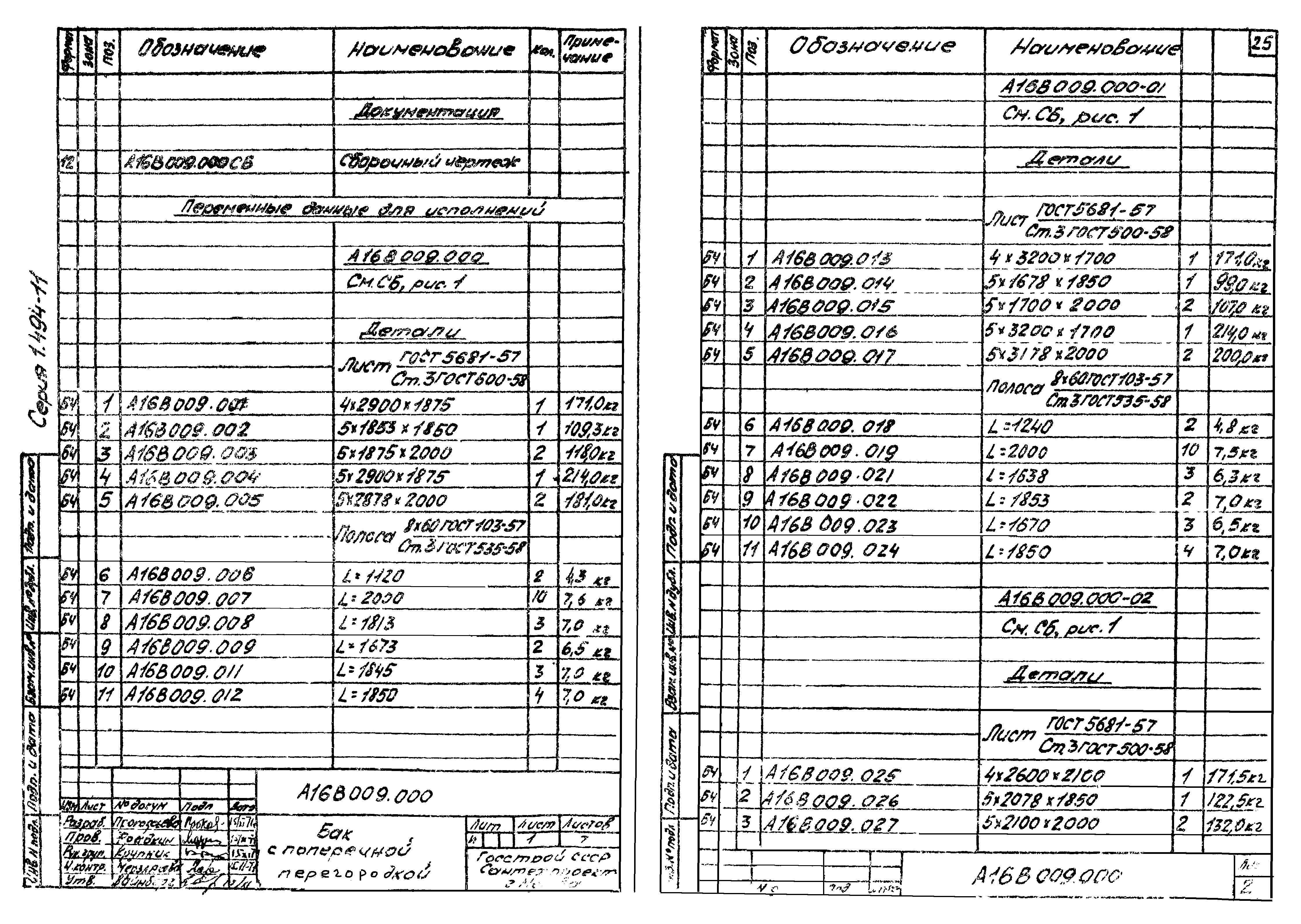 Серия 1.494-11