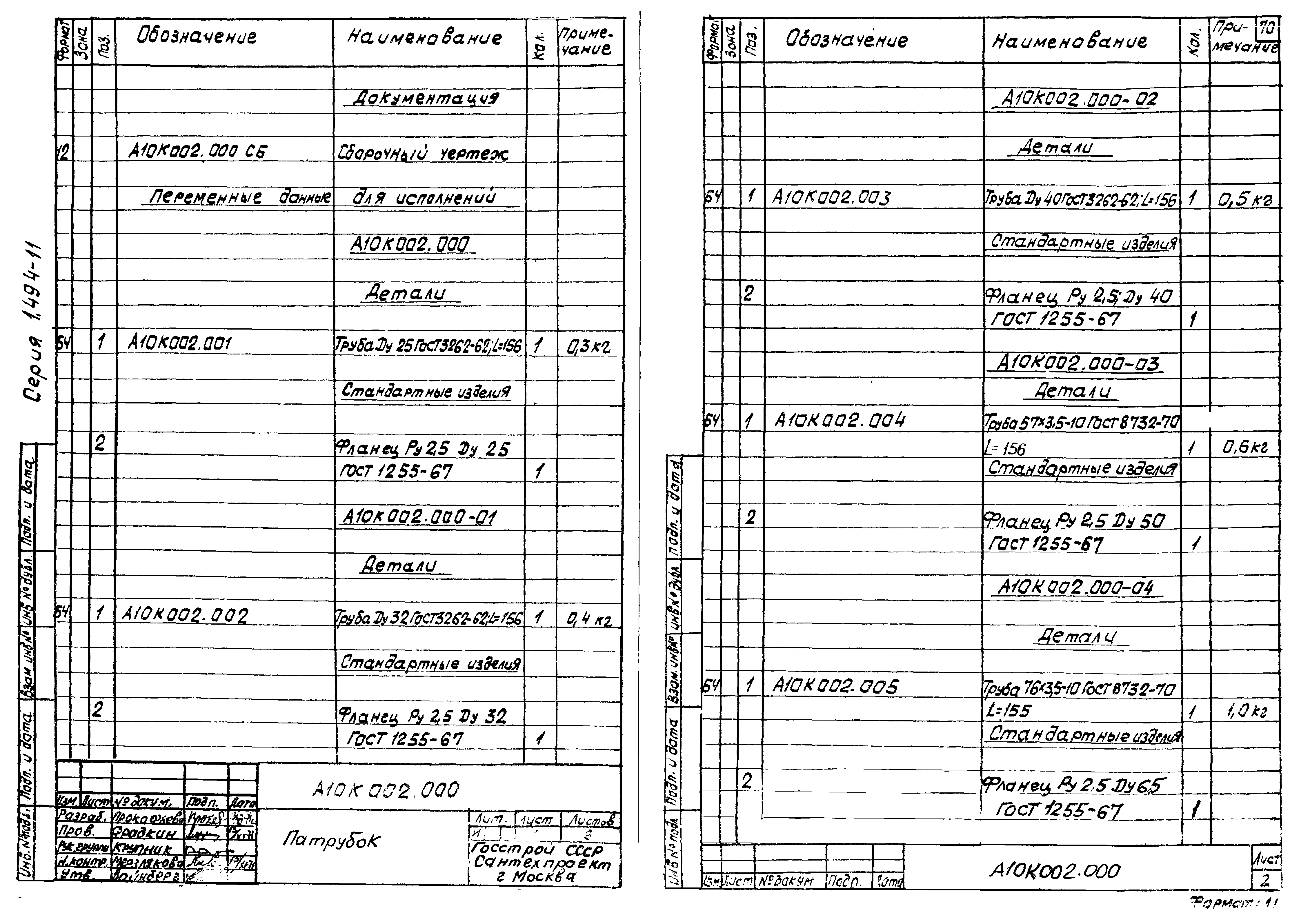 Серия 1.494-11