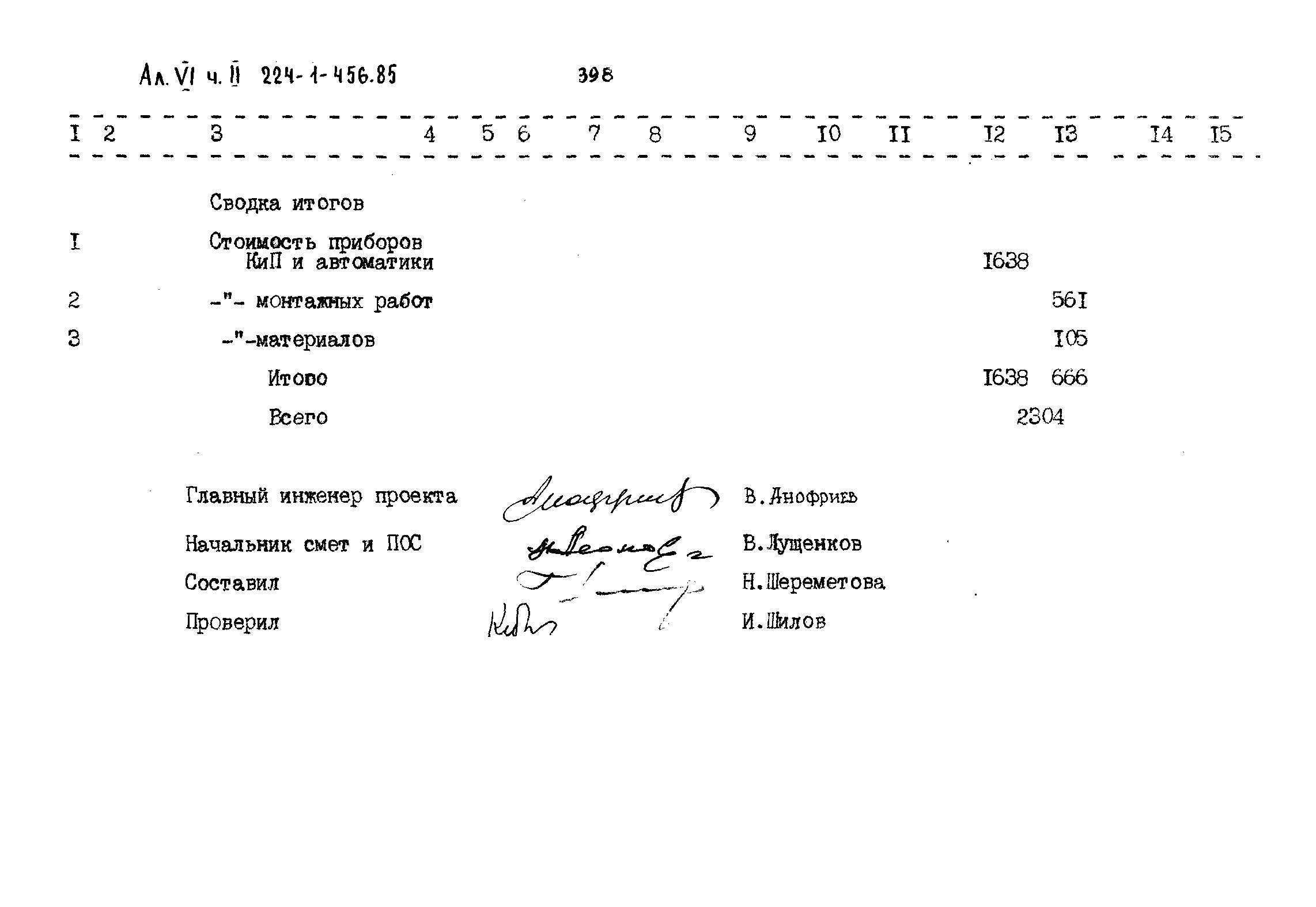 Типовой проект 224-1-456.85