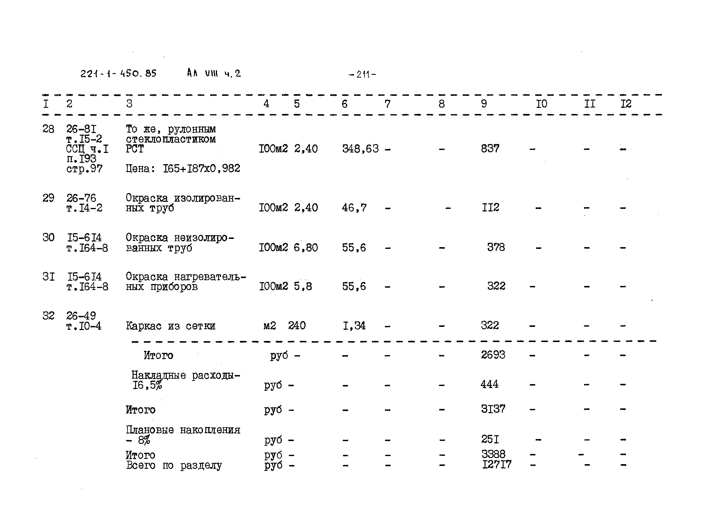 Типовой проект 221-1-450.85